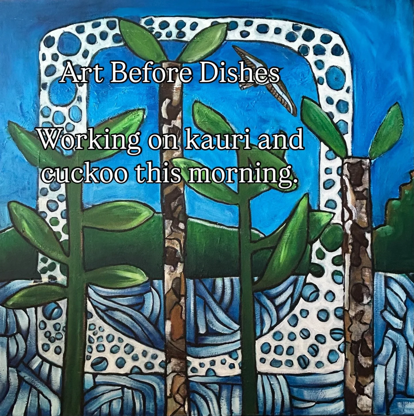 Art Before dishes. 
From today