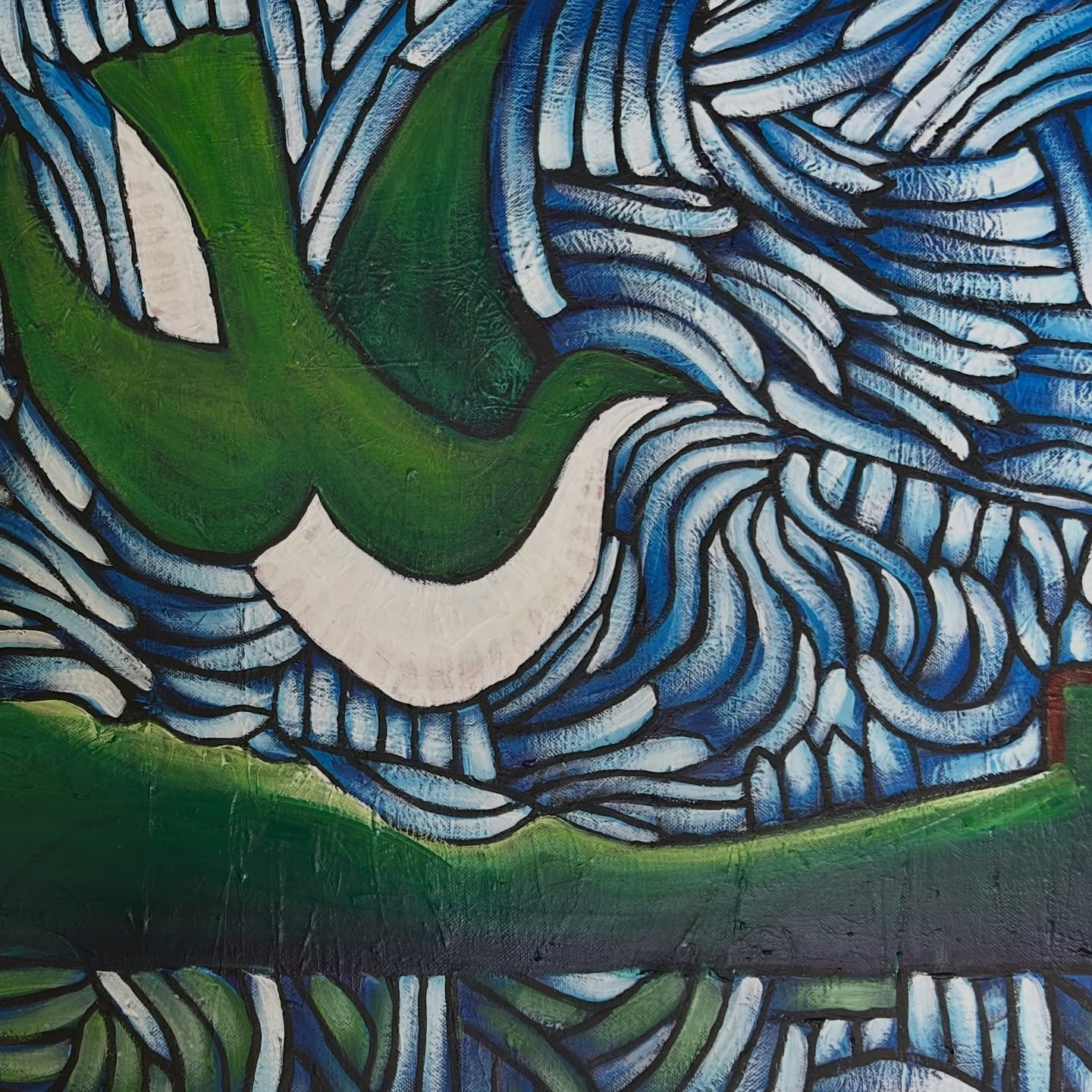 Shining Cuckoo towards Lemons Hill. Wip