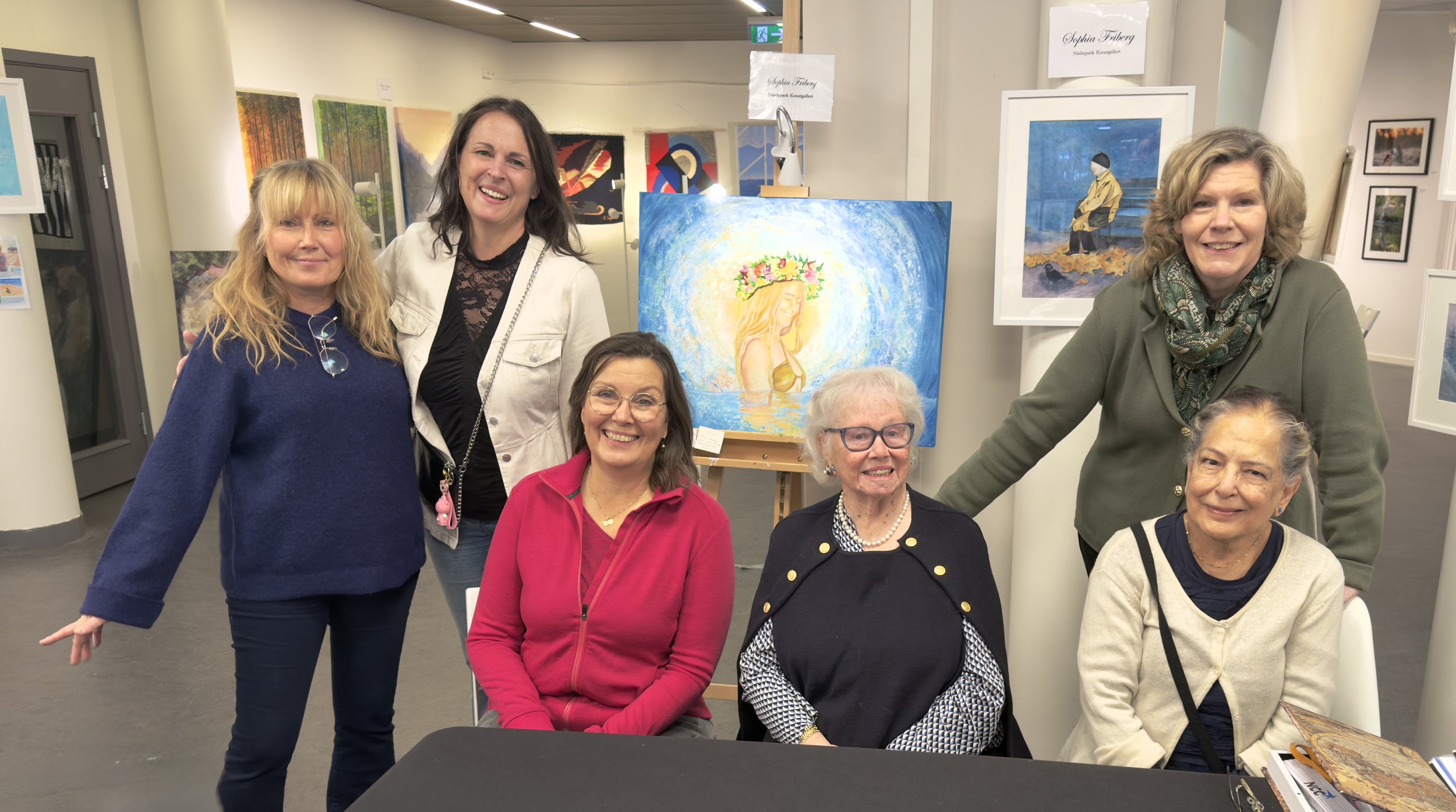 Färgsprakande oas i centrum 