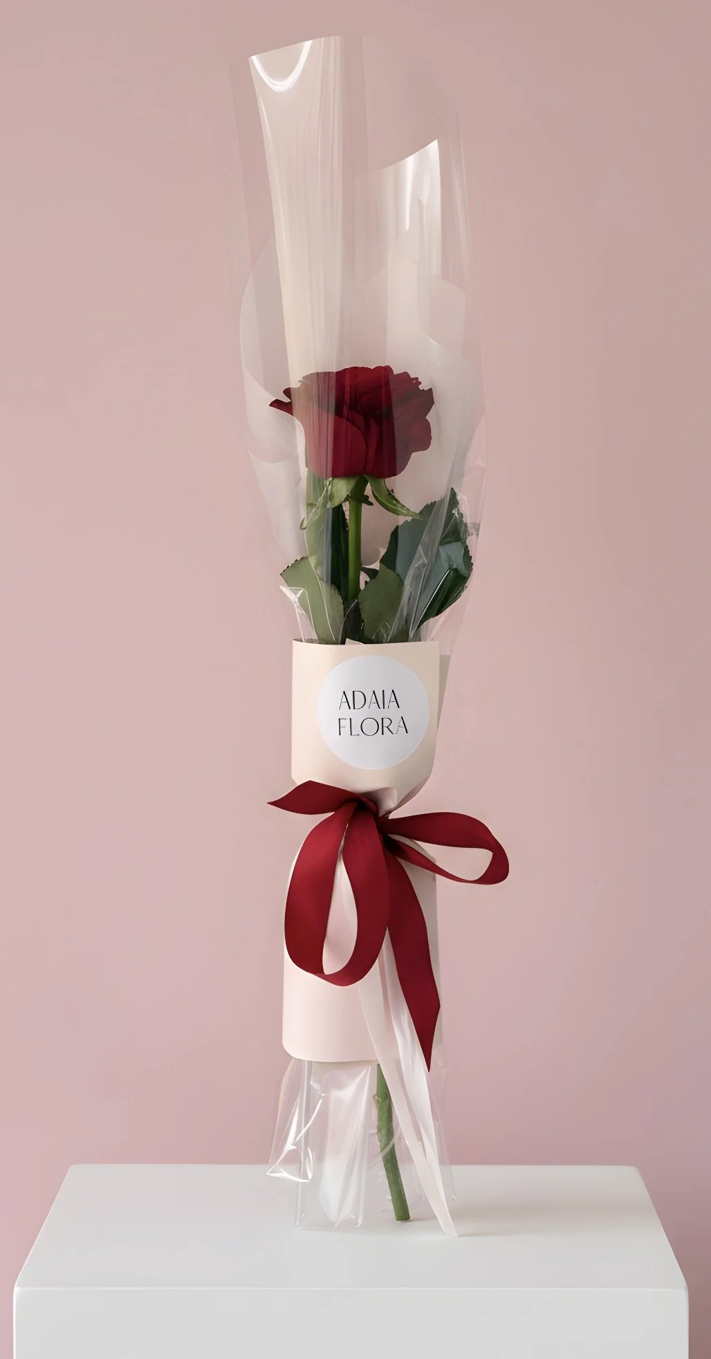 Timeless Love: Single Red Rose