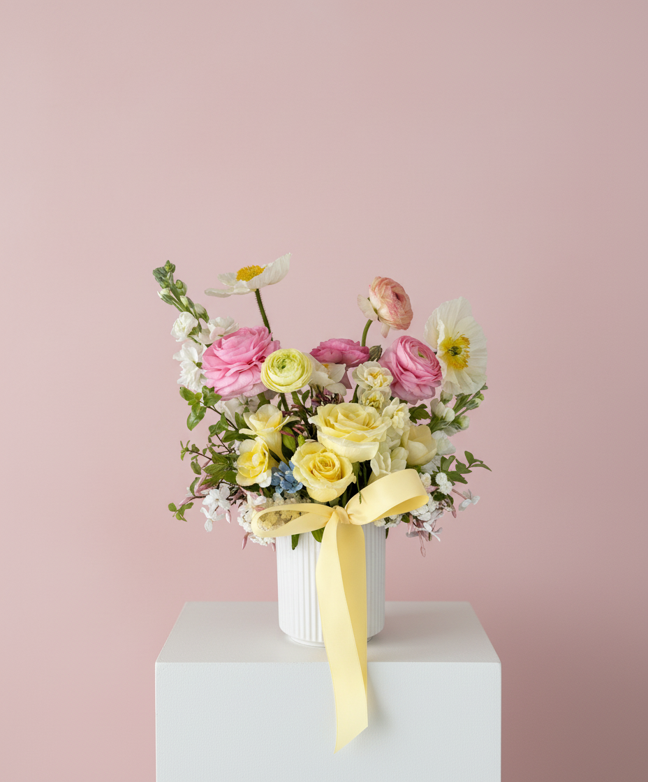 Potted Flower Arrangement