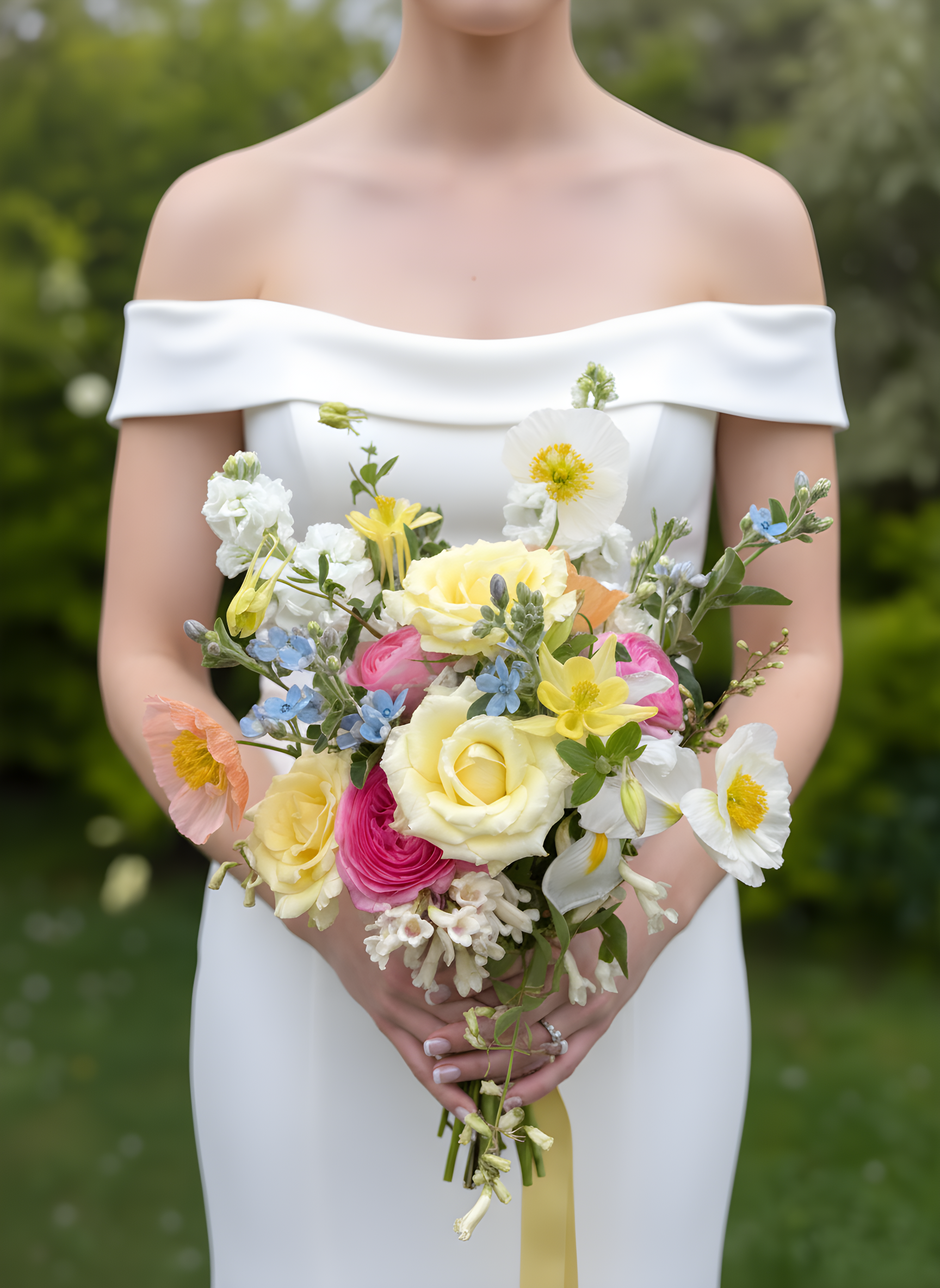 Bridal Bouquet | Bright Tones
