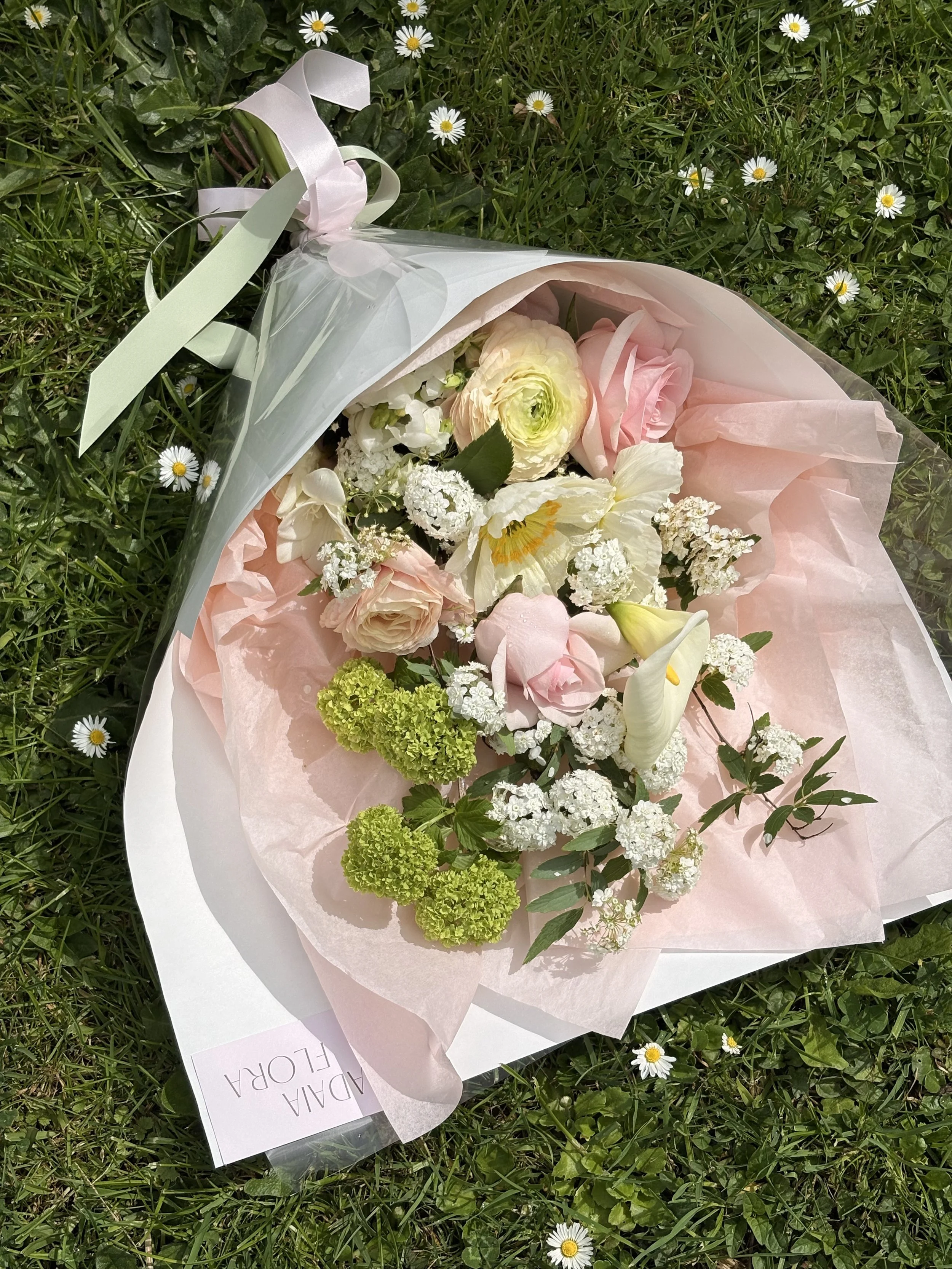 Strawberry Matcha Spring Posy