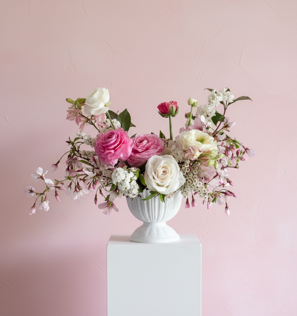 Small compote arrangement