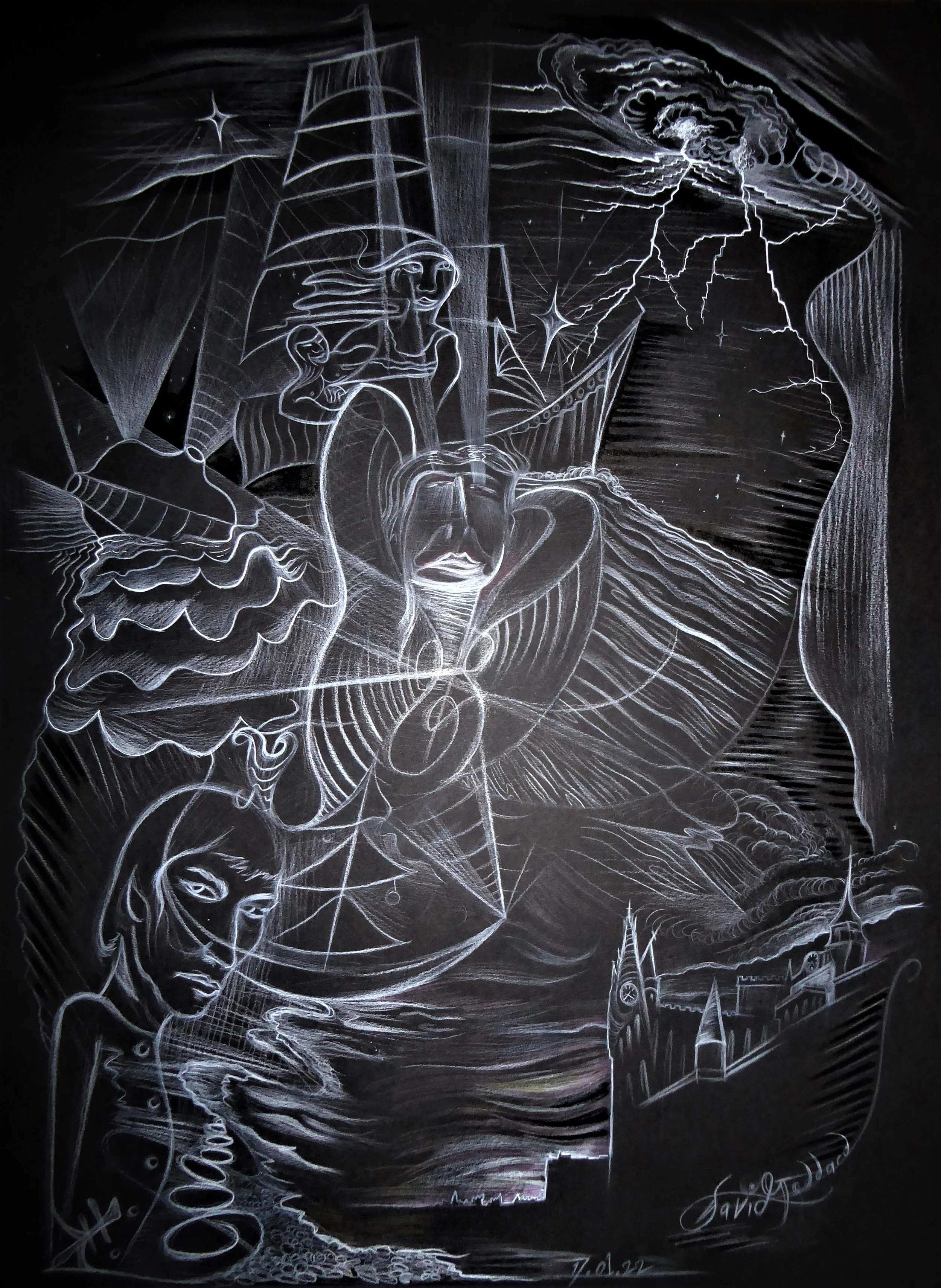 𝐑𝐞𝐬𝐭 𝐢𝐧 𝐩𝐞𝐚𝐜𝐞, 2022.  Tie yourself to the mast, my friend.  Together we can pull through the stormy weather.   