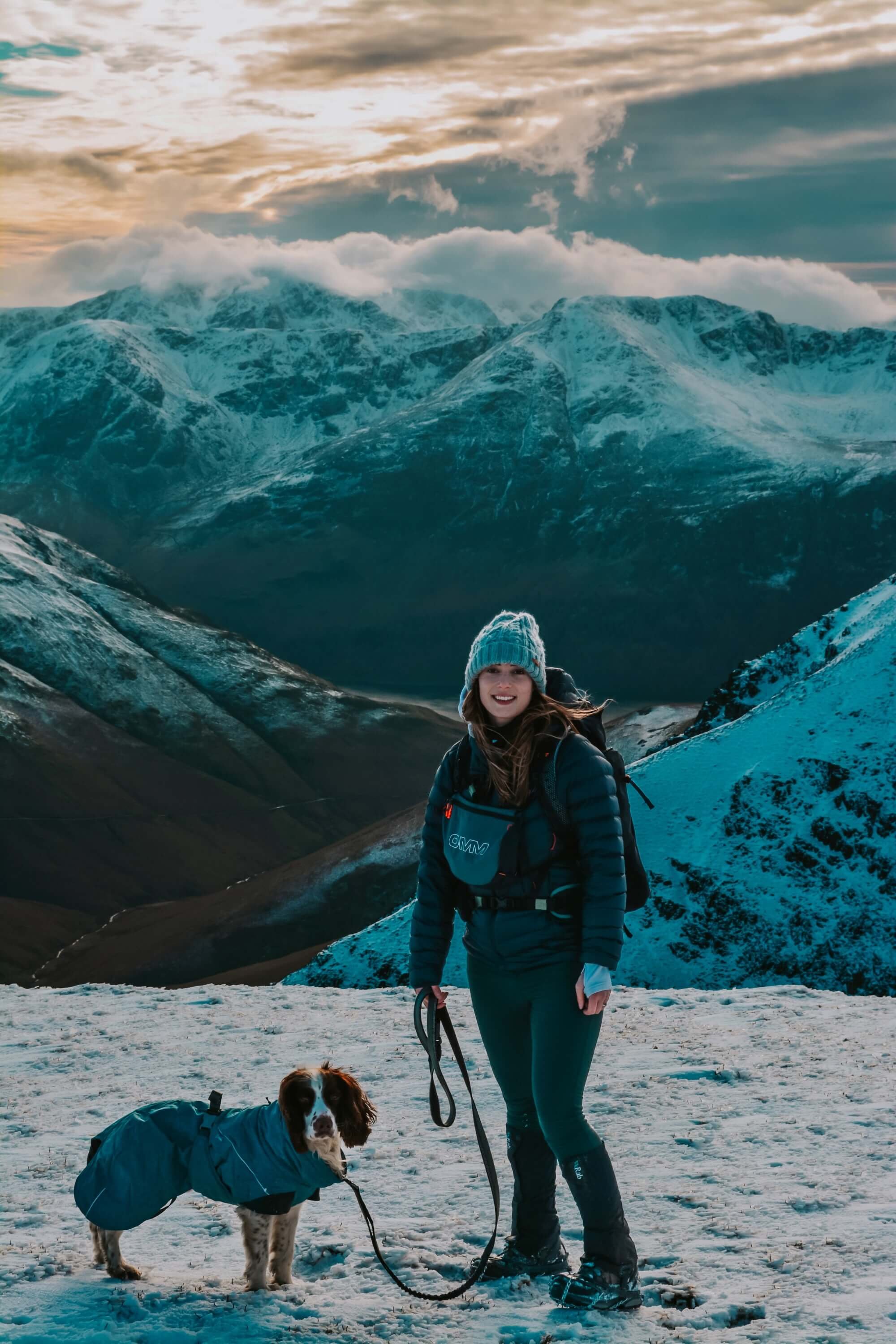 Beautiful warm shades of teal, rust, amber and a touch of orange all connecting remarkably well with Chloe's brand.