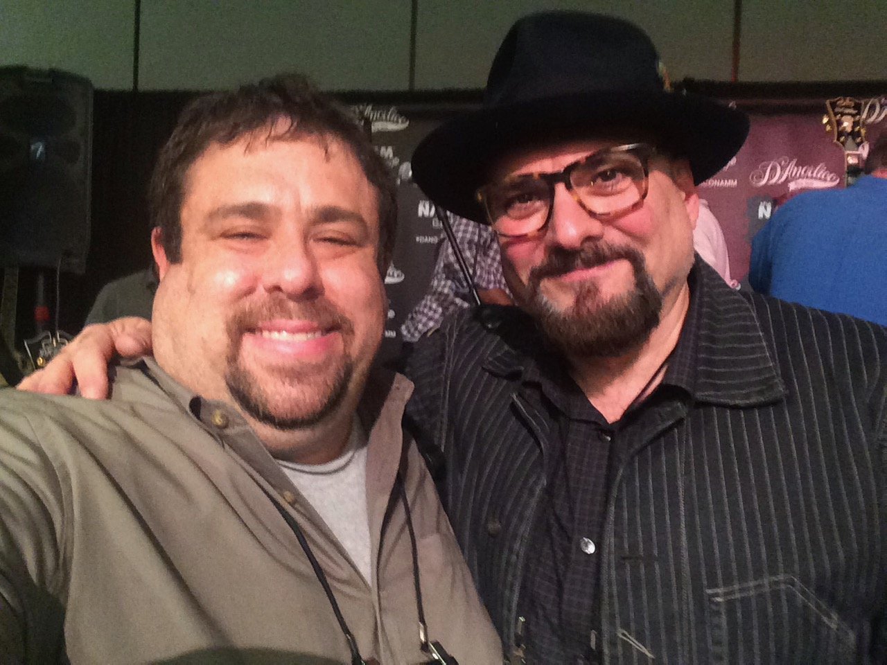 JA with Jimmy Vivino (Fab Faux, Conan O'Brien...)