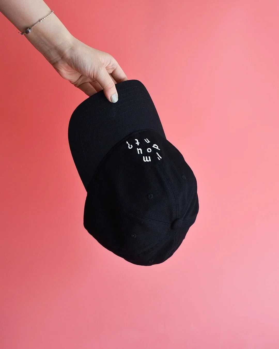 BACK. IN. STOCK. Our best-selling I'm donut ? black ball cap has officially returned. Grab yours while they last!