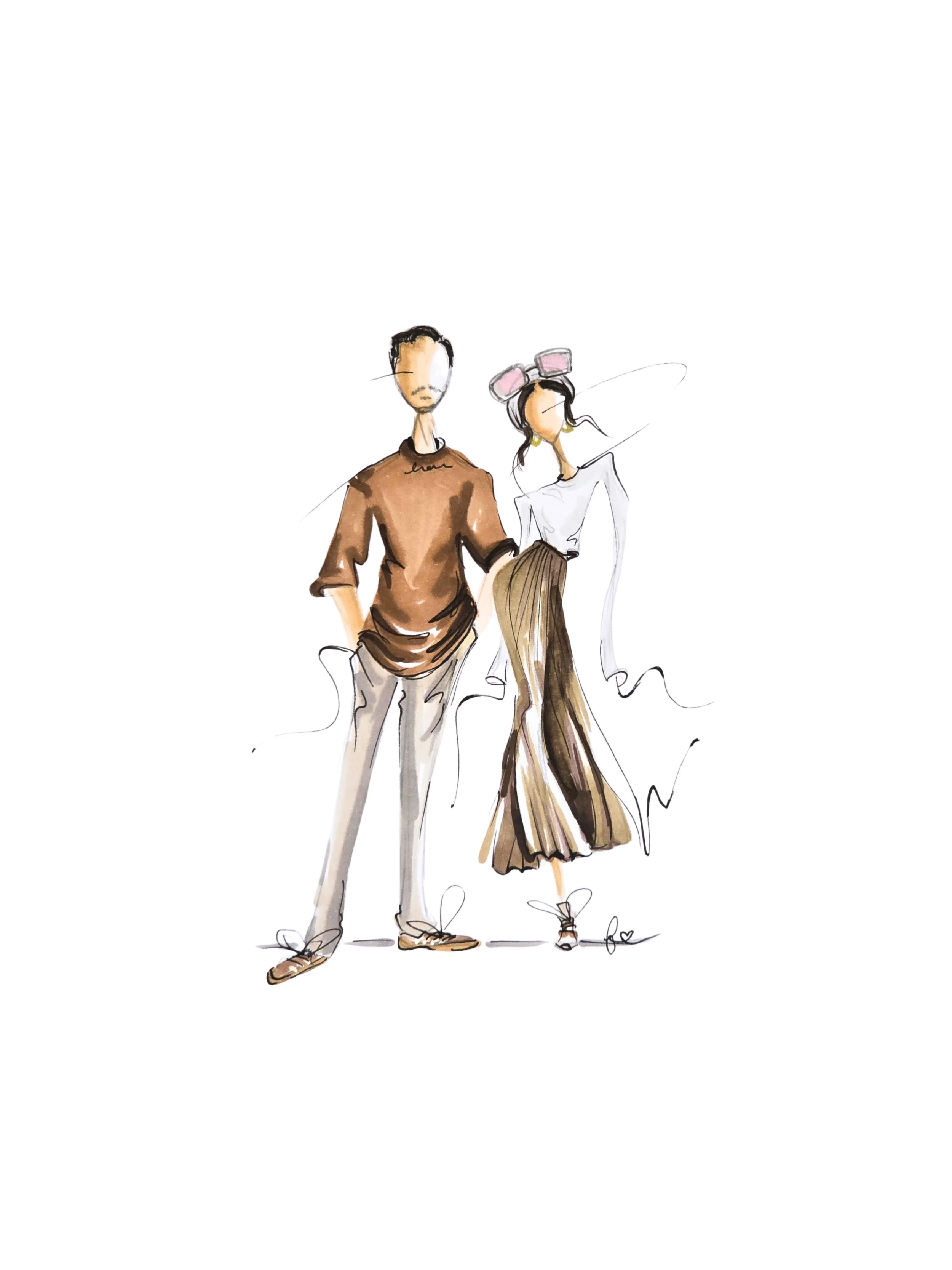 Personalised Fashion Illustrations
