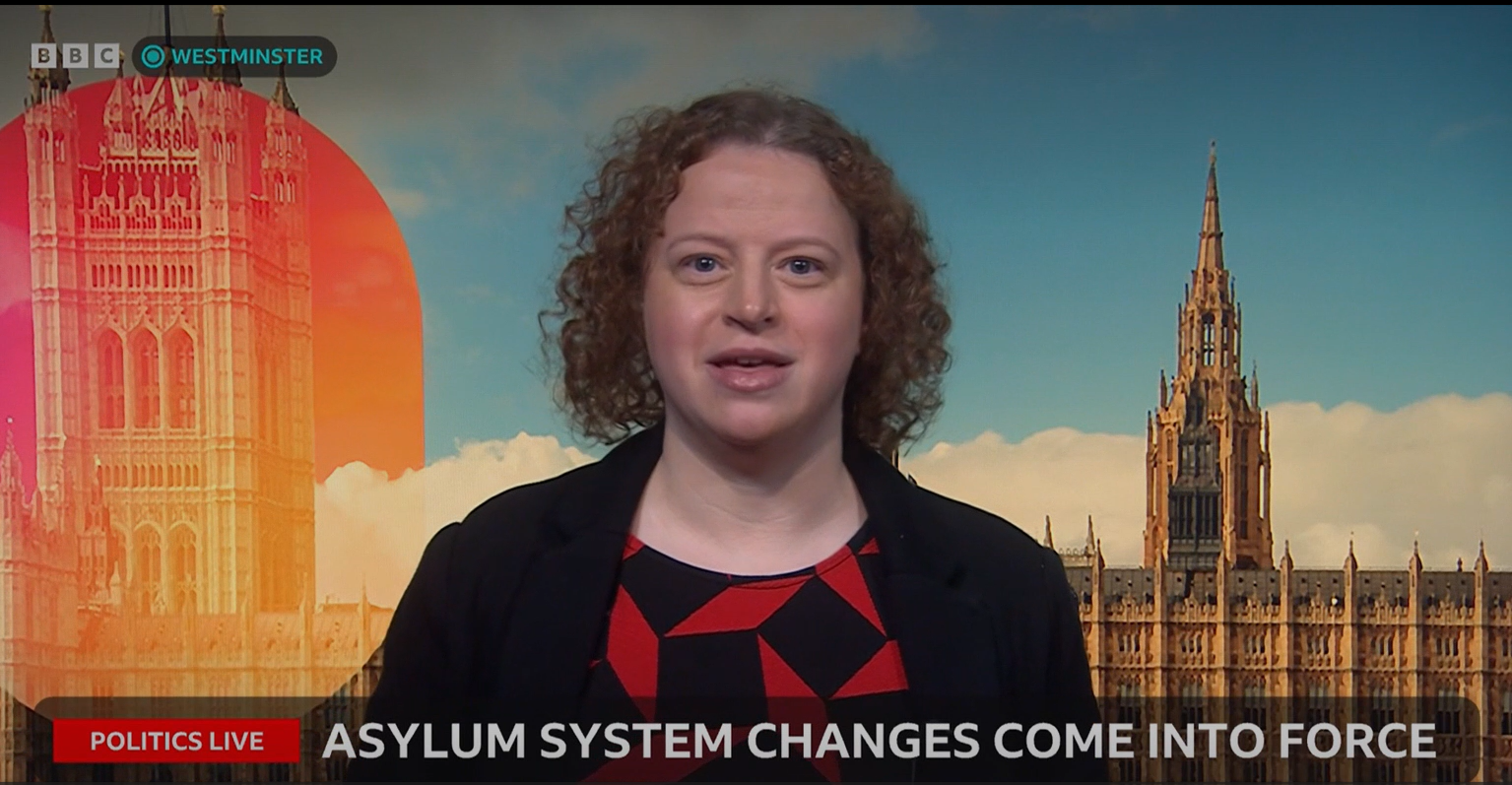 Olivia Blake Responds to Asylum Policy Announcement on Politics Live