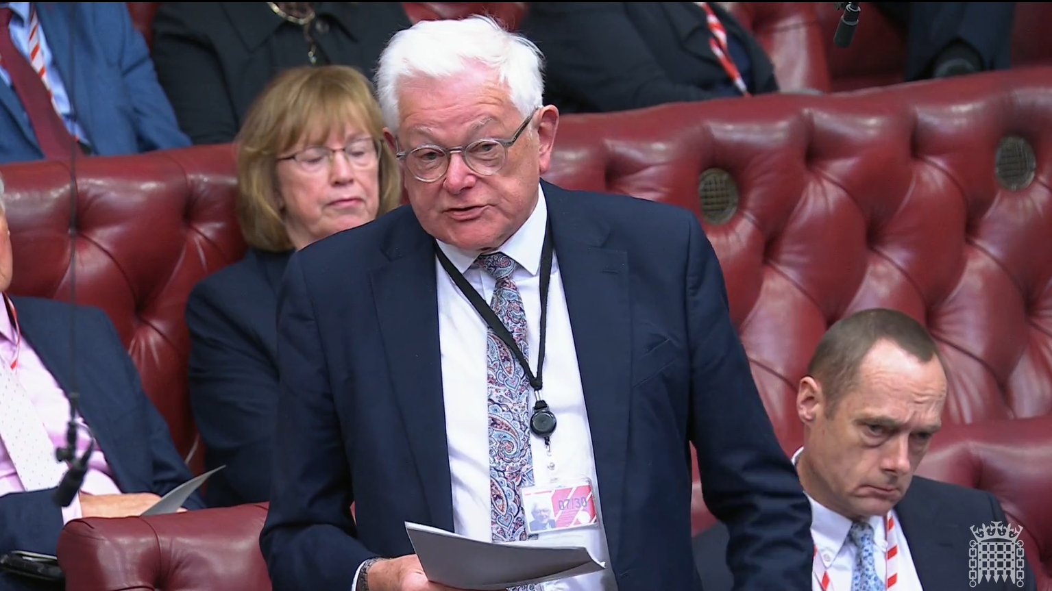 Lord German Speaks at Debate on the Cranston Inquiry