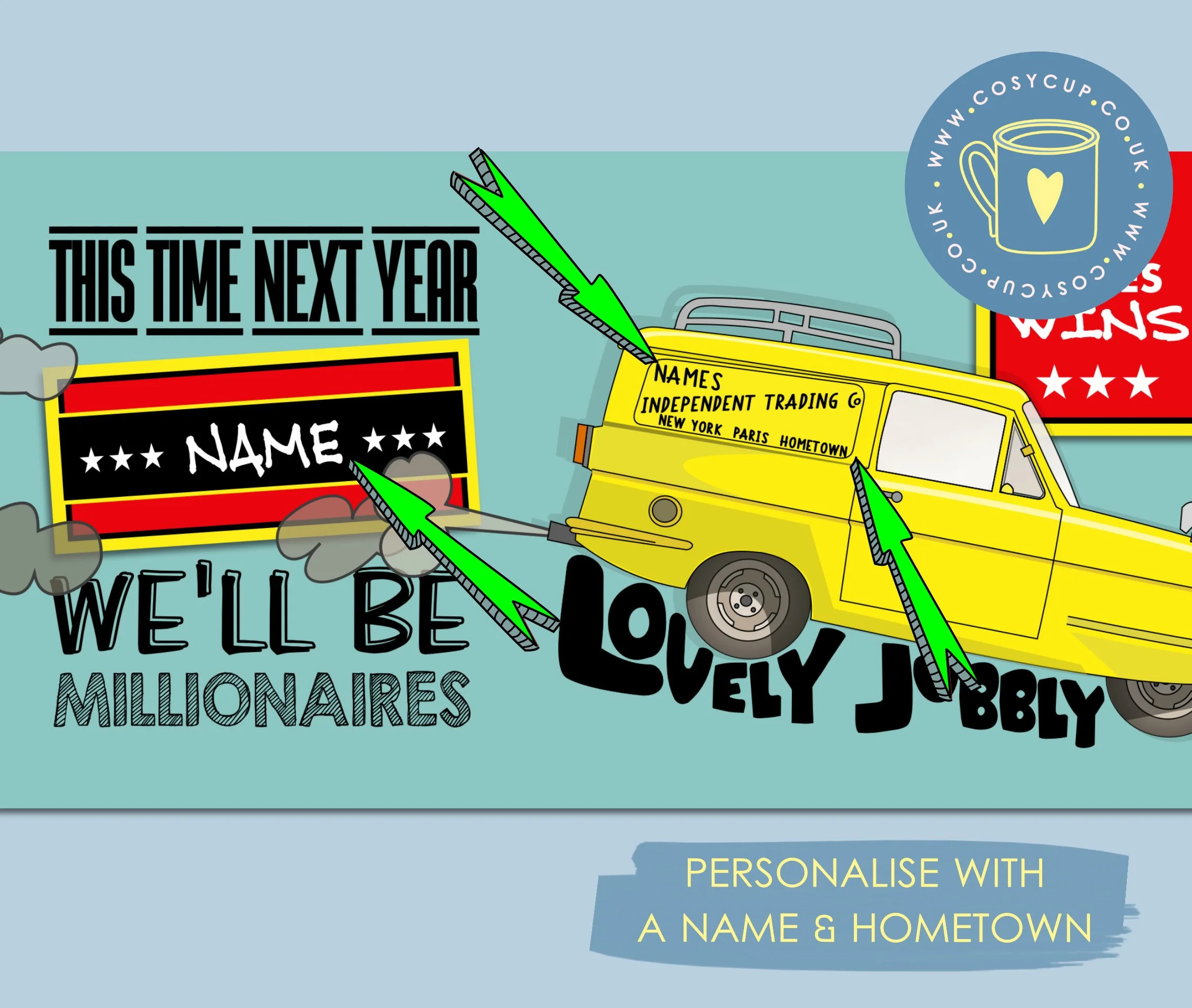 ONLY FOOLS MILLIONAIRS MUG WRAP PERSONALISED.jpg