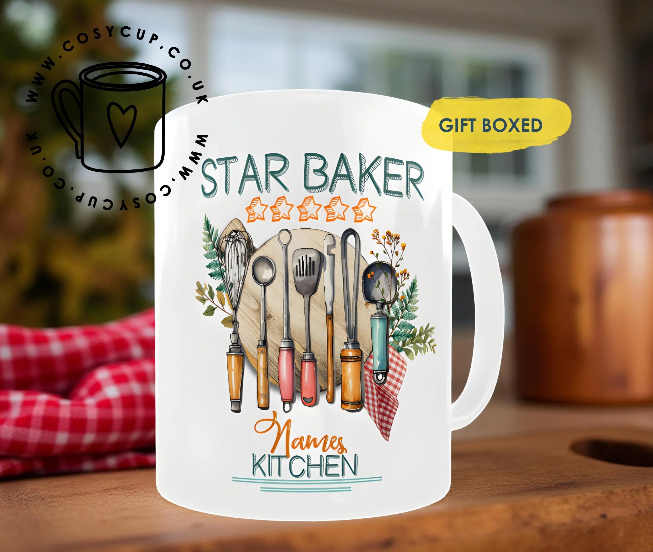 Star Baker Personalised Mug