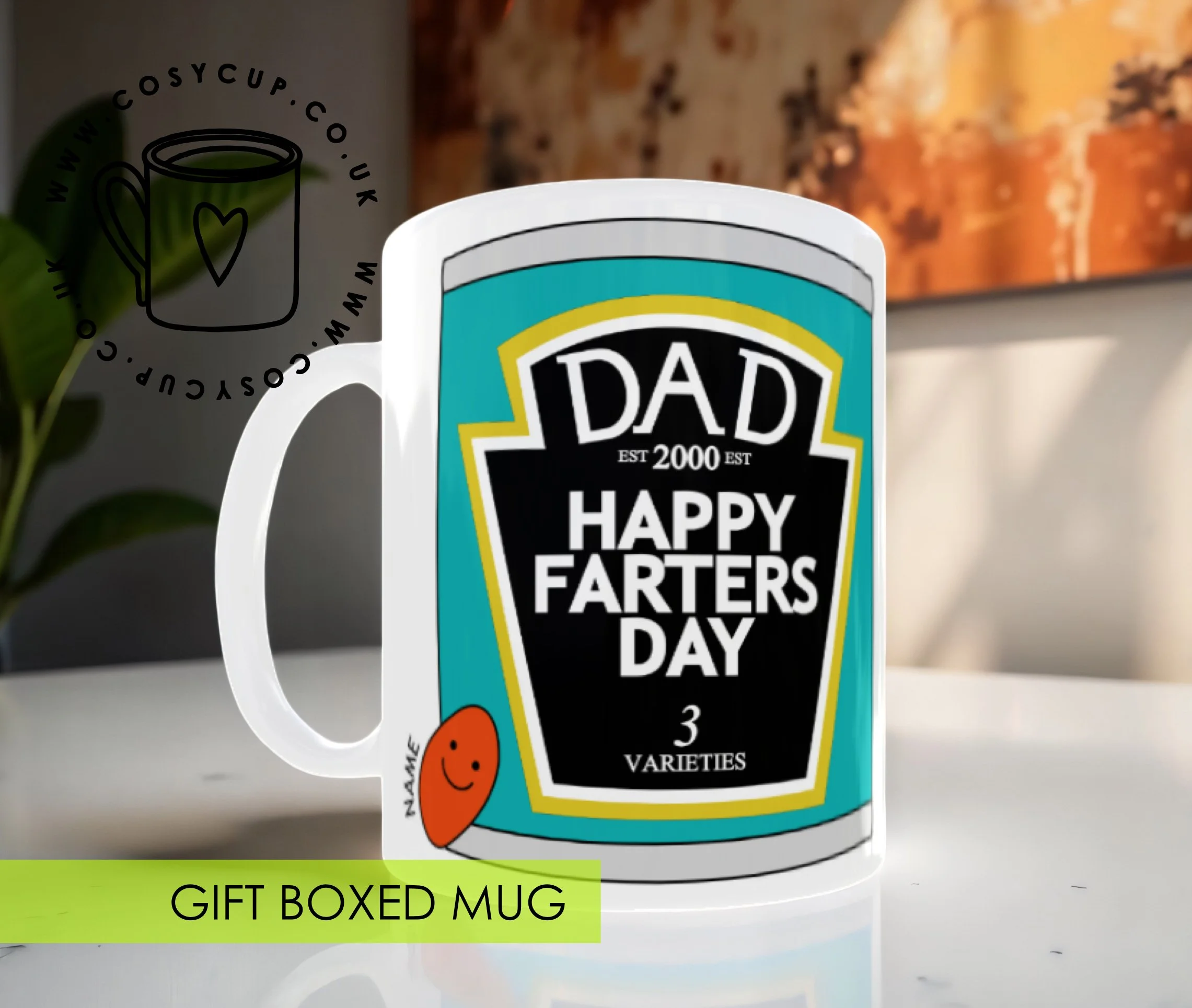 Personalised Fathers Day Mug
