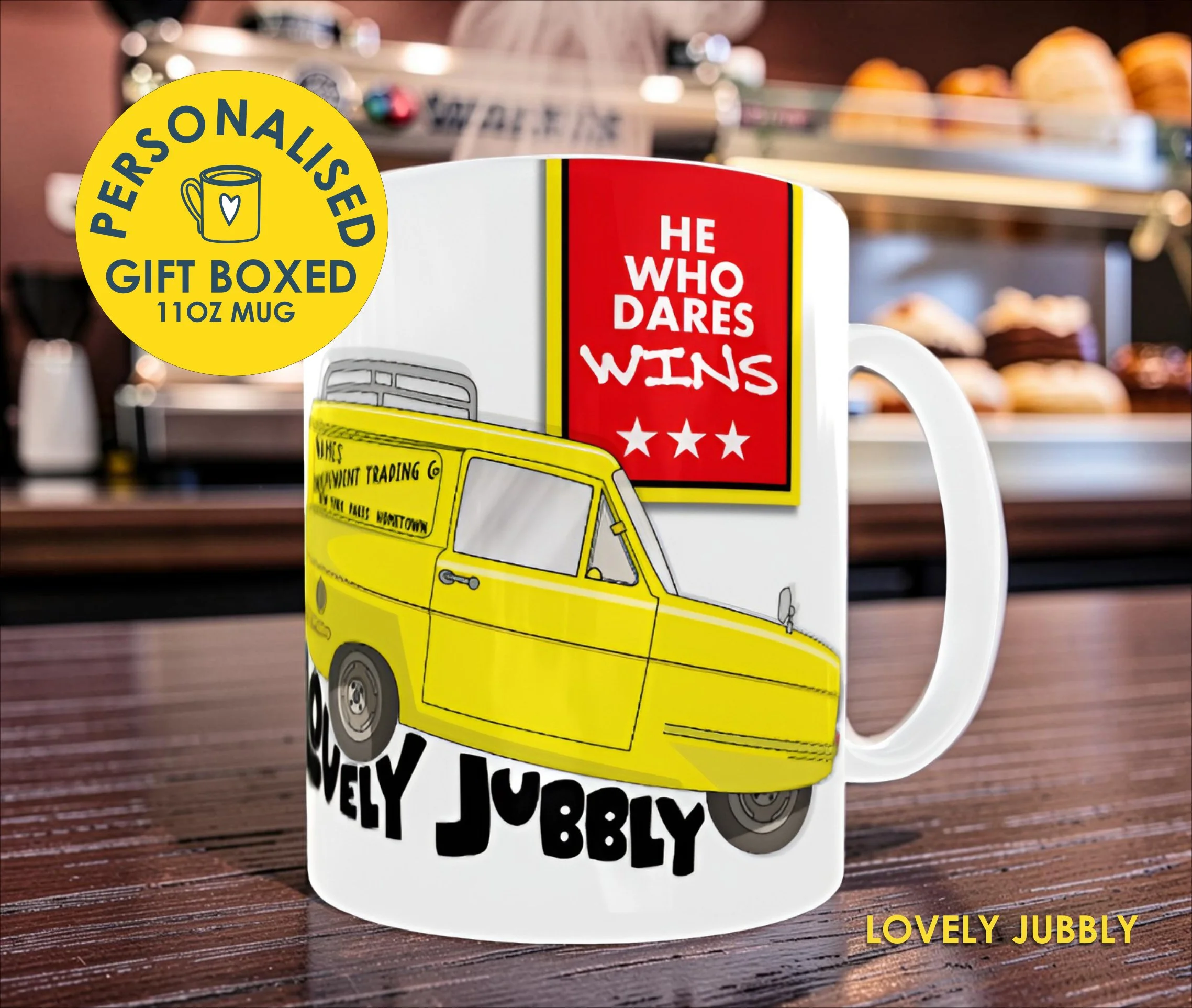 Lovely Jubbly Personalised Mug