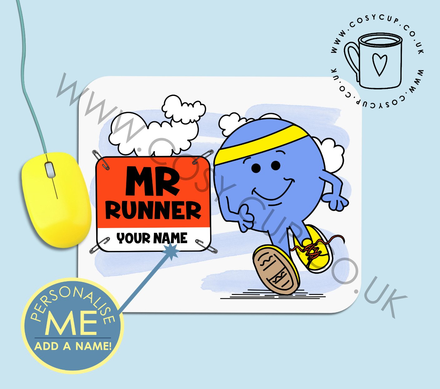 Mouse Mat - Mr Runner