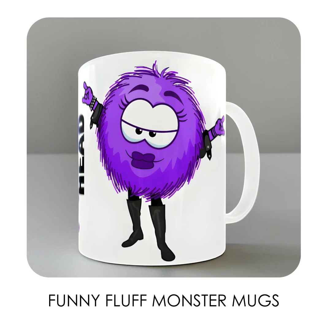 Fluff Monster Mugs