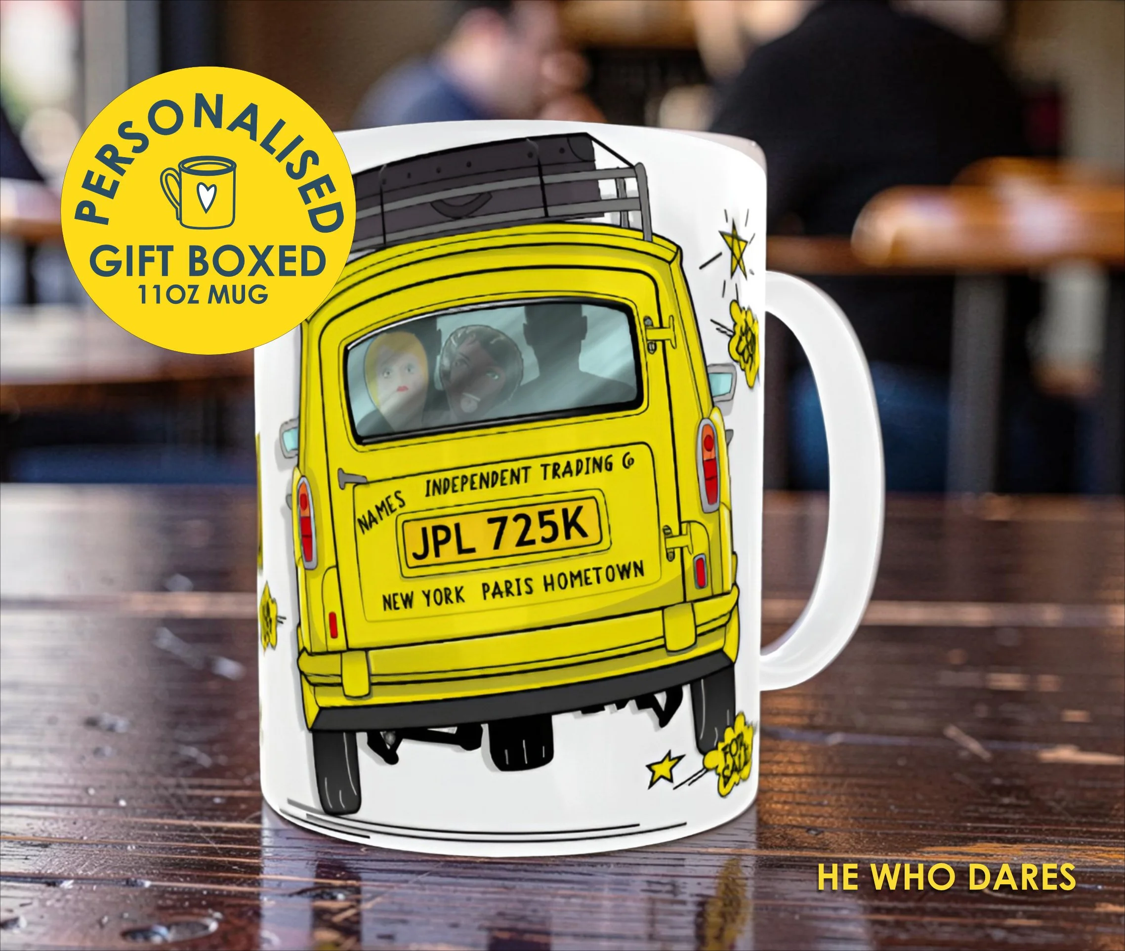 He Who Dares Personalised Mug