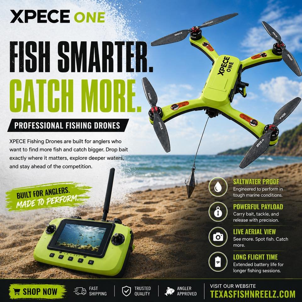 XPECE ONE Fishing Drone 4K Fly More Combos