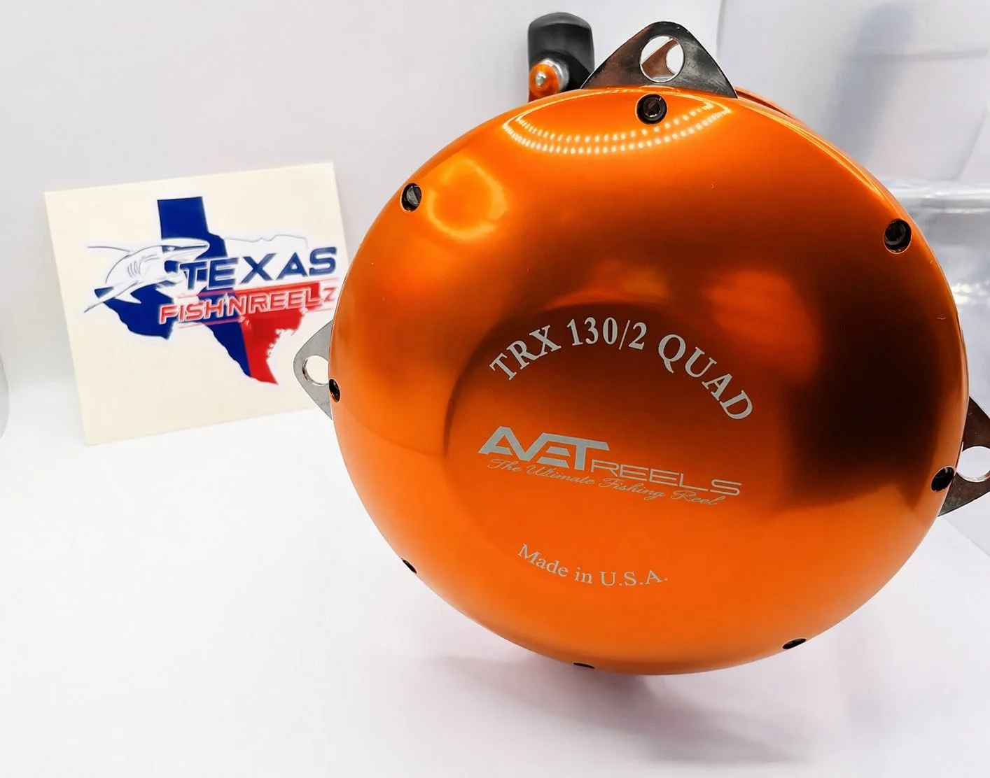 a 6-ft-long fishing pole ab is anchored SharpShooter SIX