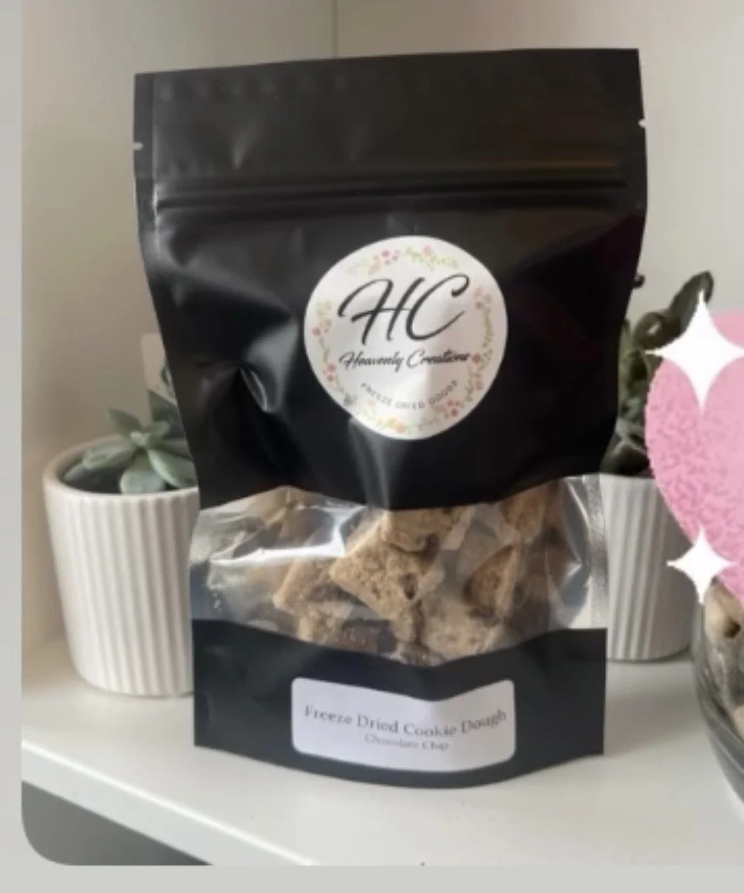 Freeze Dried Chocolate Chip Cookie Dough