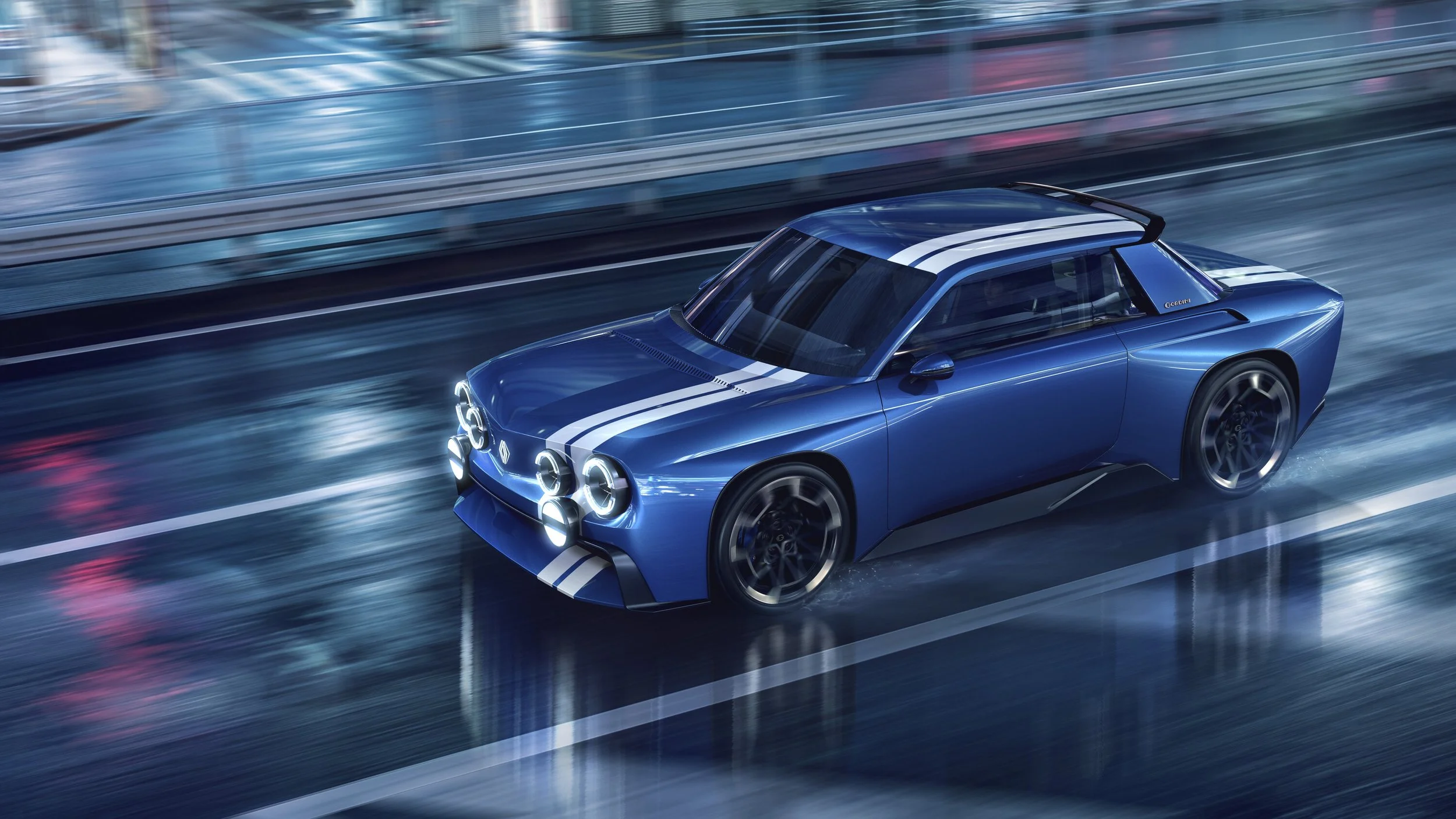 Renault 8 Gordini Concept: Eine Heckantriebs-Ikone für das elektrische Zeitalter