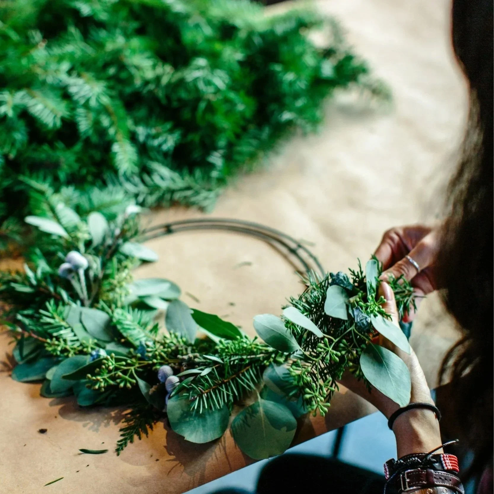 Wreath Creations in the Orchard - Holiday Wreath Making