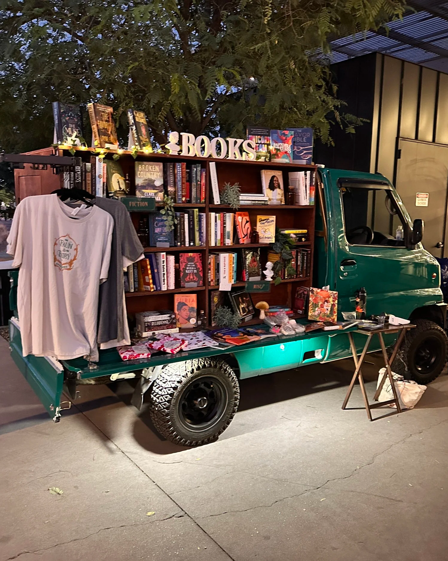 The Faun & The Fairy Mobile Bookstore