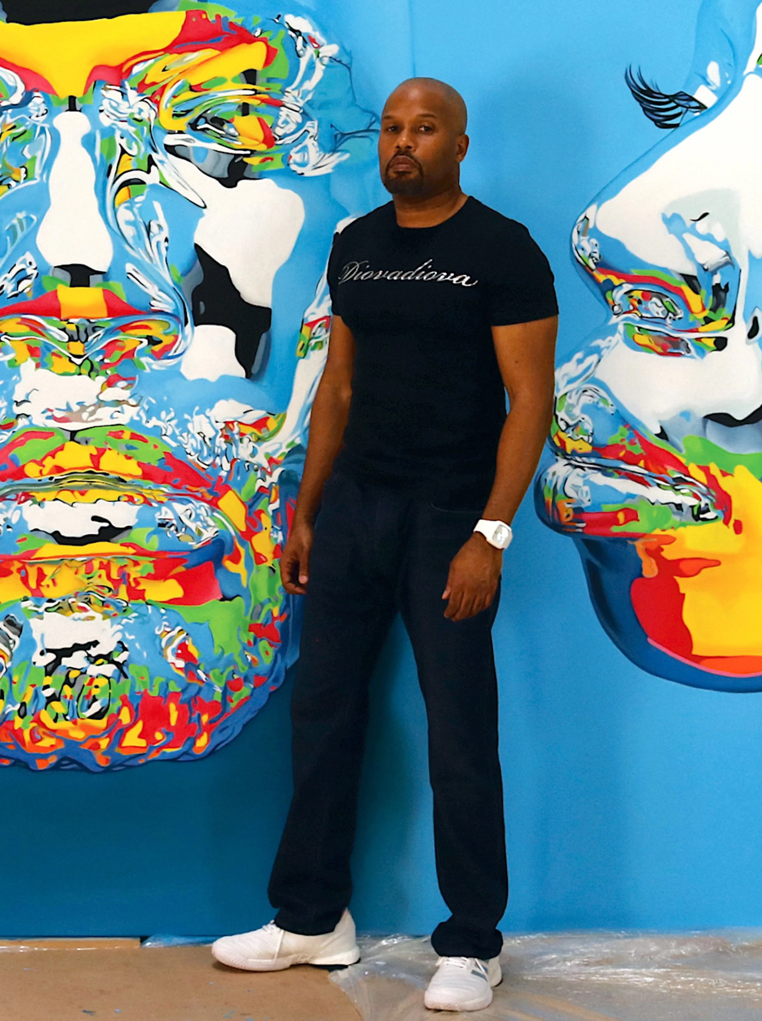 Kip Omolade Diovadiova Silver Mens T-Shirt 2.jpg