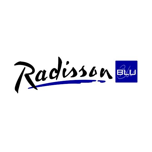 Radisson Hotel Group logo with RHG initials above the name.