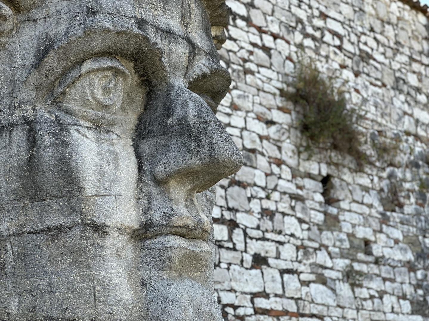 Head of Constantine, Berat Castle, Berat, Albania