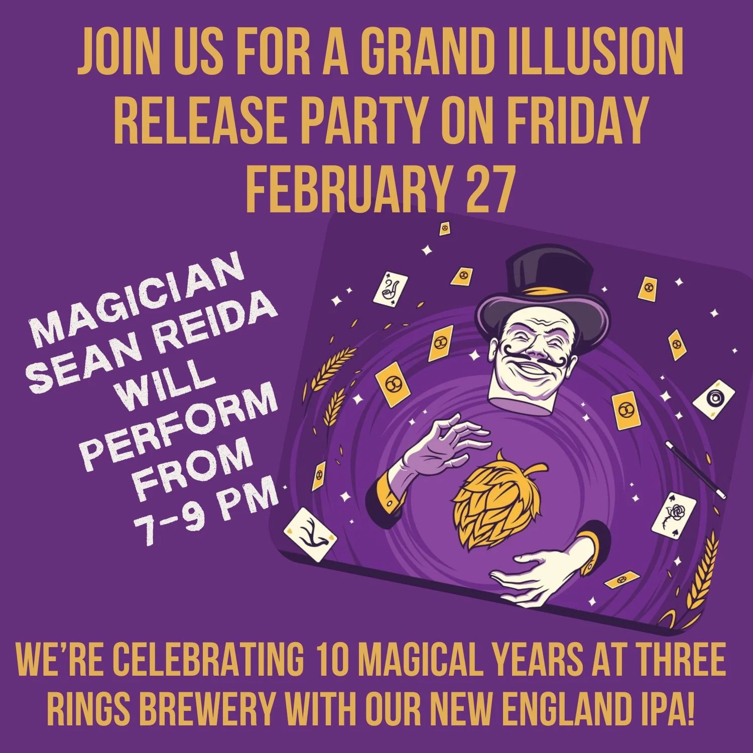 Grand Illusion Release Party
