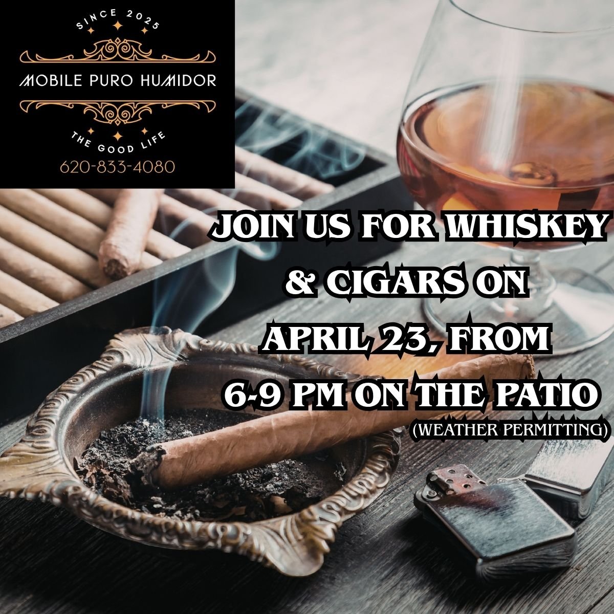 Mobile Puro Humidor Cigar 