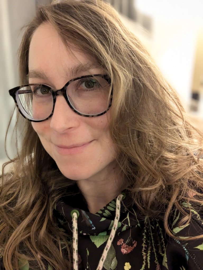 That shade under my eyes is called "Day Three Conference Purple!" 😄