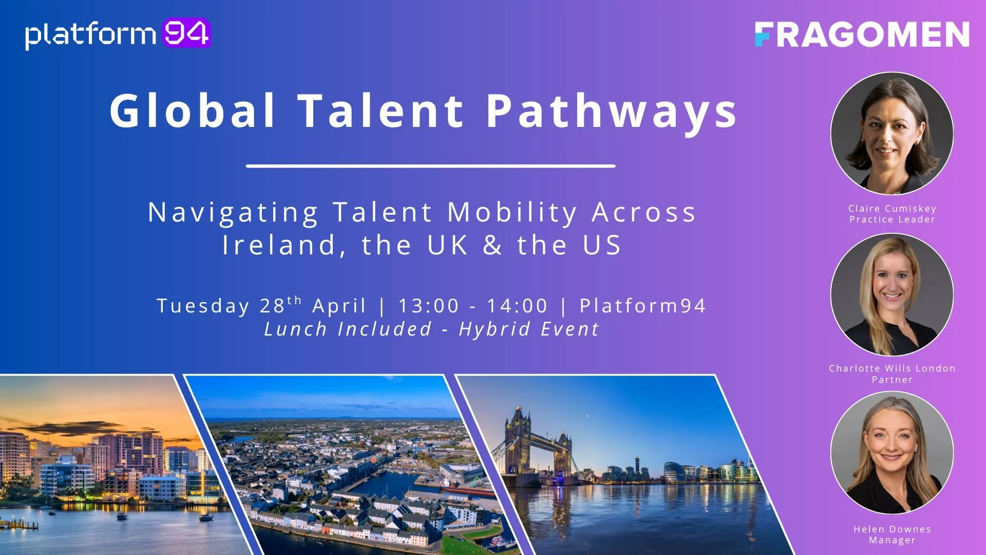 Global Talent Pathways - Navigating Talent Mobility across Ireland, the UK & the US