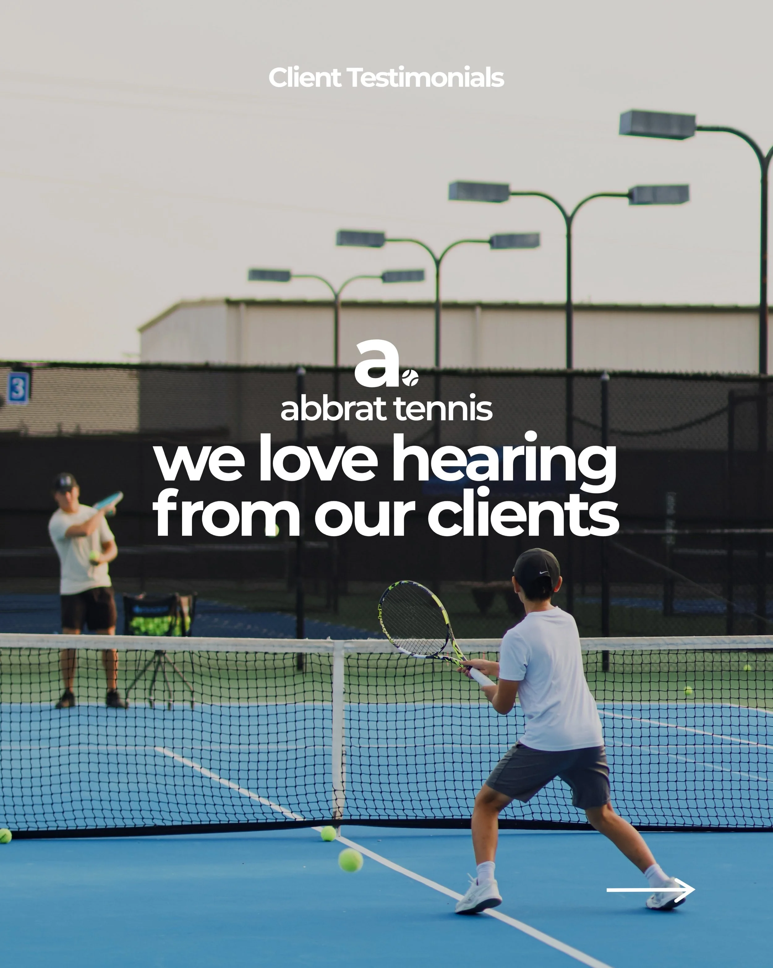 There&rsquo;s nothing better than hearing how Abbrat Tennis has impacted your family! We&rsquo;re so grateful for every kind word, and it&rsquo;s a joy to coach, encourage, and watch these kids grow both on and off the court.

🎾
#tennislessons #tenn