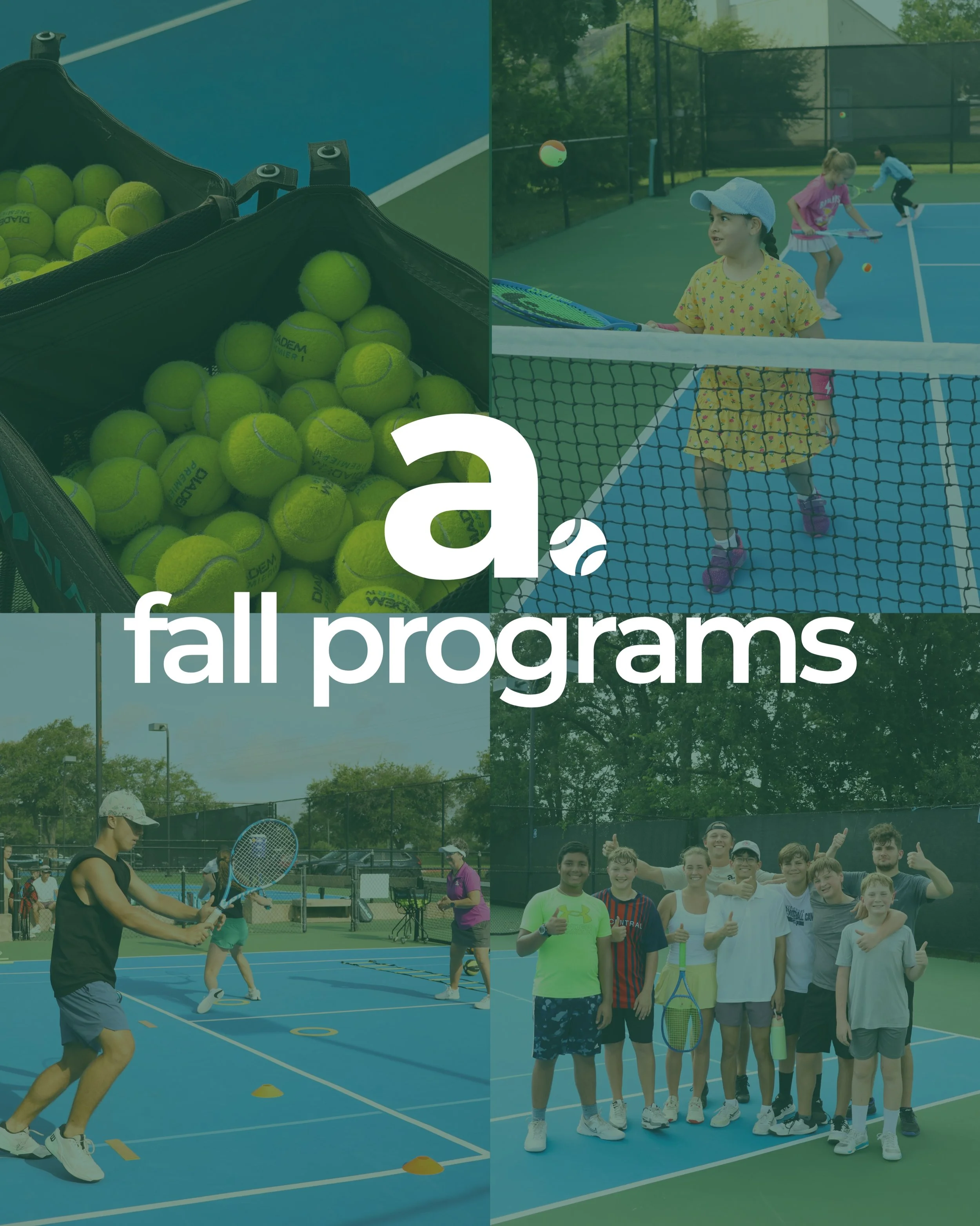 Our fall programs begin THIS MONDAY! It&rsquo;s not too late to sign-up, however we do have limited spots available. If you&rsquo;re located in the Brazos Valley, we&rsquo;d love for you to join the Abbrat Tennis fam! 

Visit our website for more inf