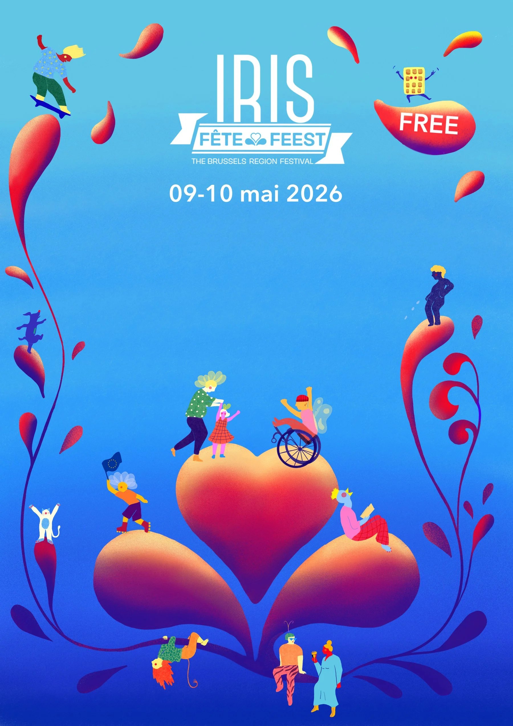 Déclinaison Fête dans les communes (avec espacements nécessaires)