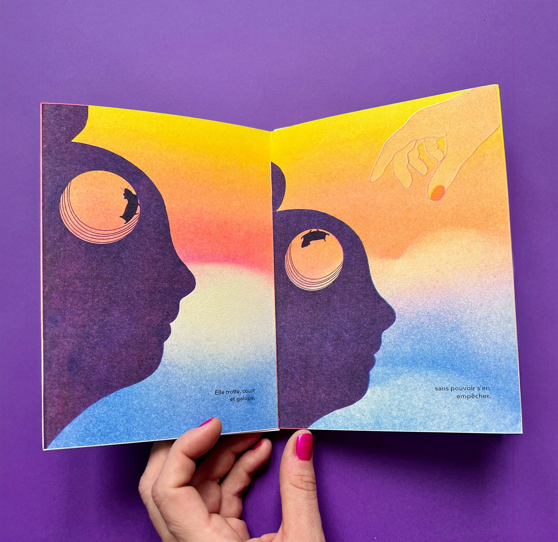 La pensée qui ne voulait pas s'arrêter - Personal project