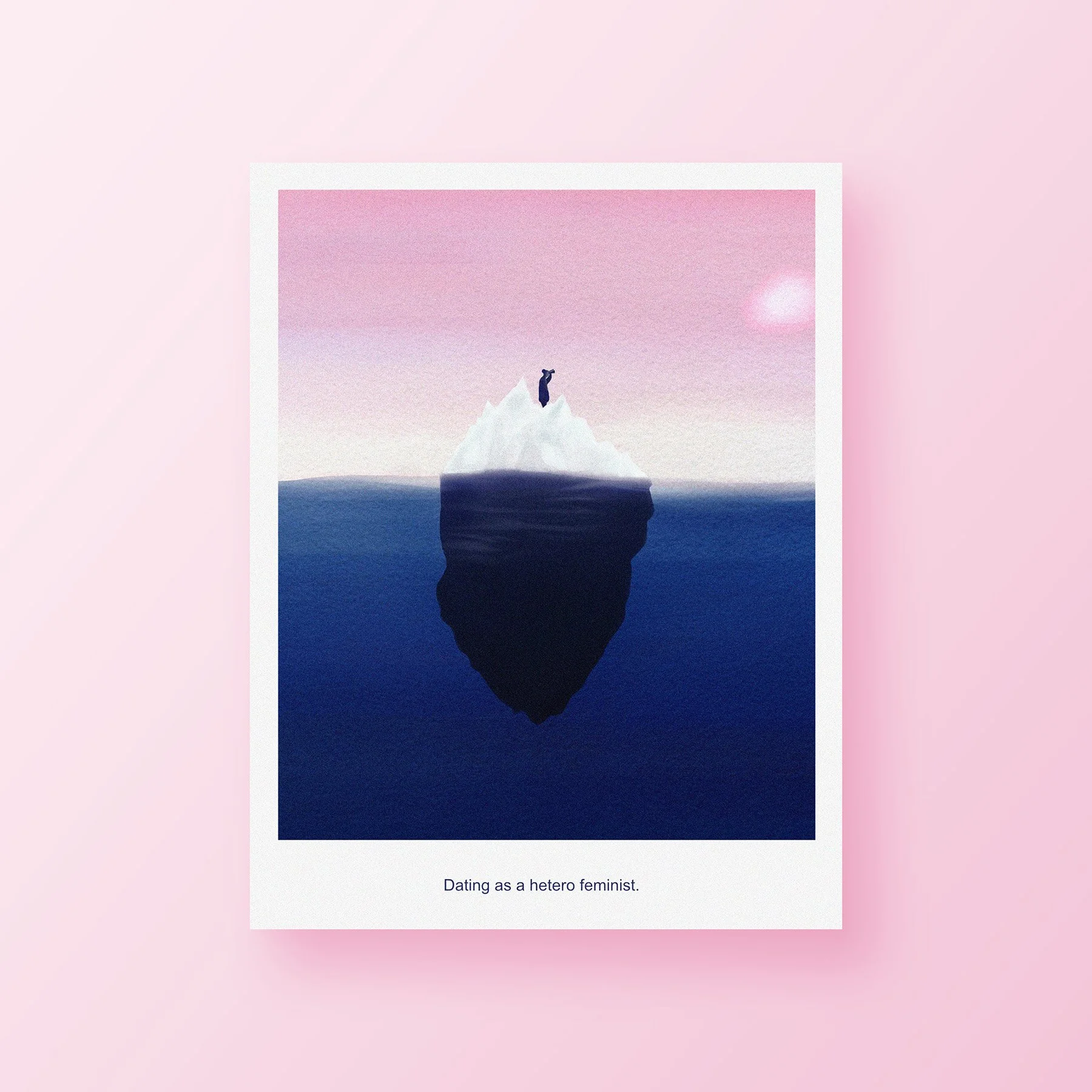 Dating as a hetero feminist postcard.jpg