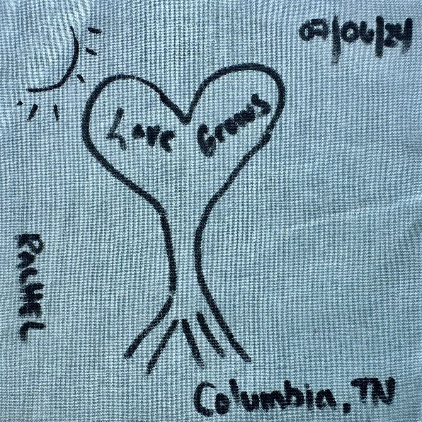 07/06/24
☀️❤️🌳
Love Grows

Rachel
Columbia, TN