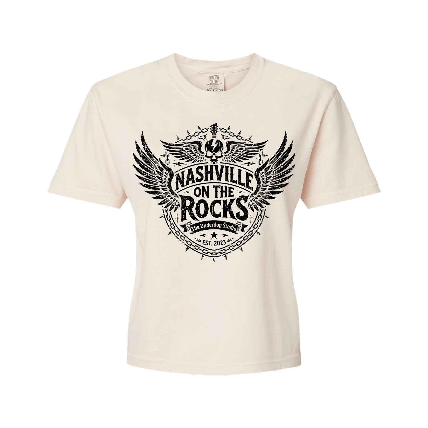 Unisex NOTR Wings -Black on Ivory T-Shirt