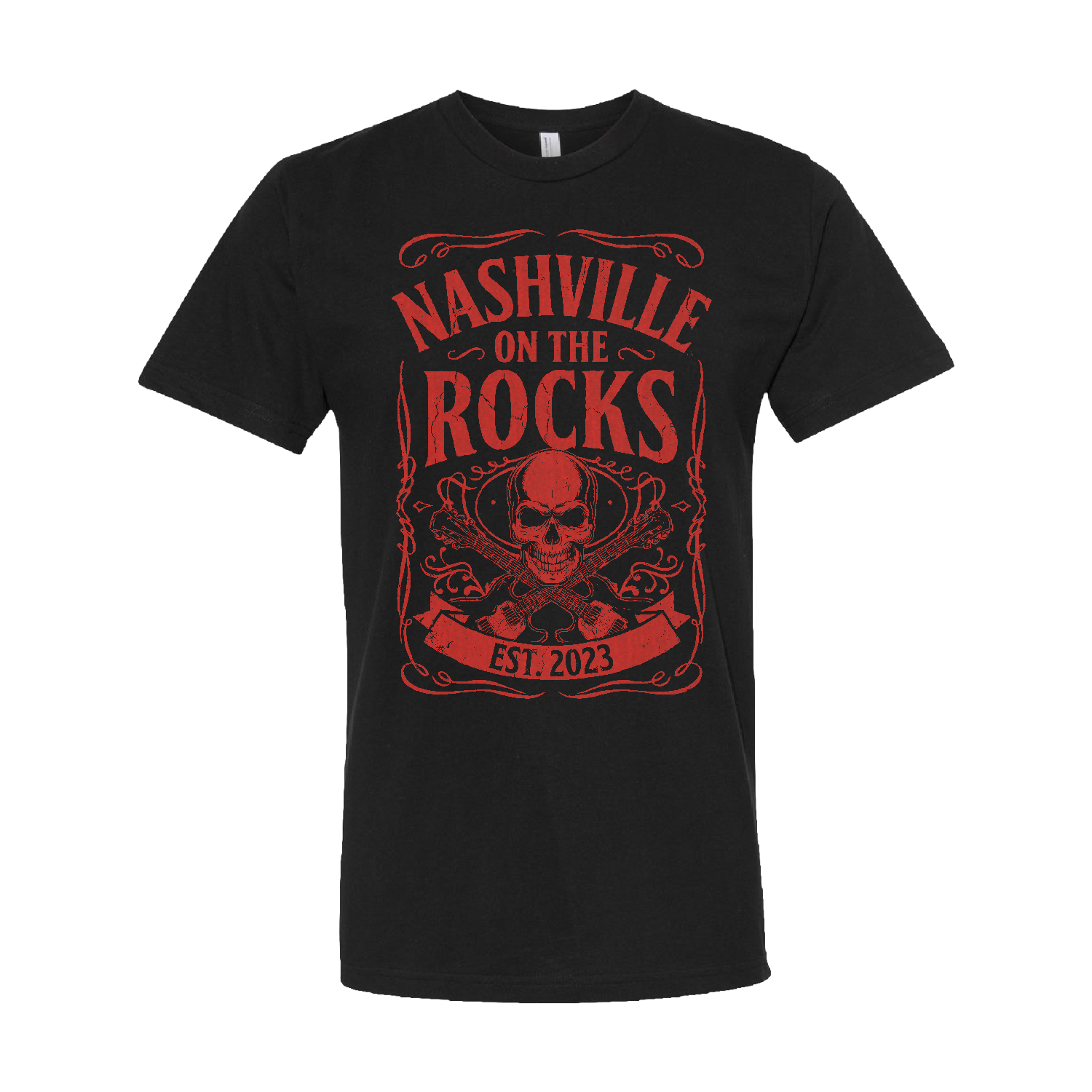 Unisex NOTR JD -Red on Black T-Shirt
