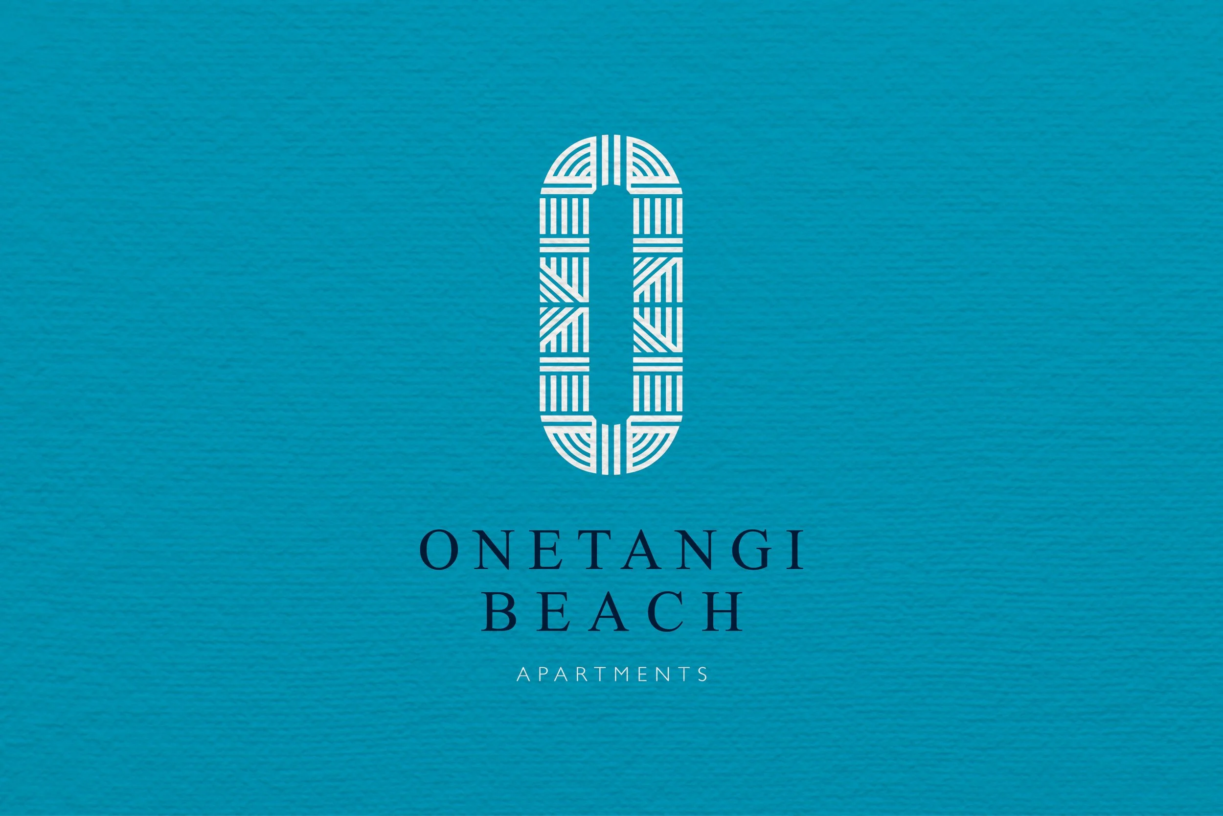 Onetangi Beach Apartments Brand identity