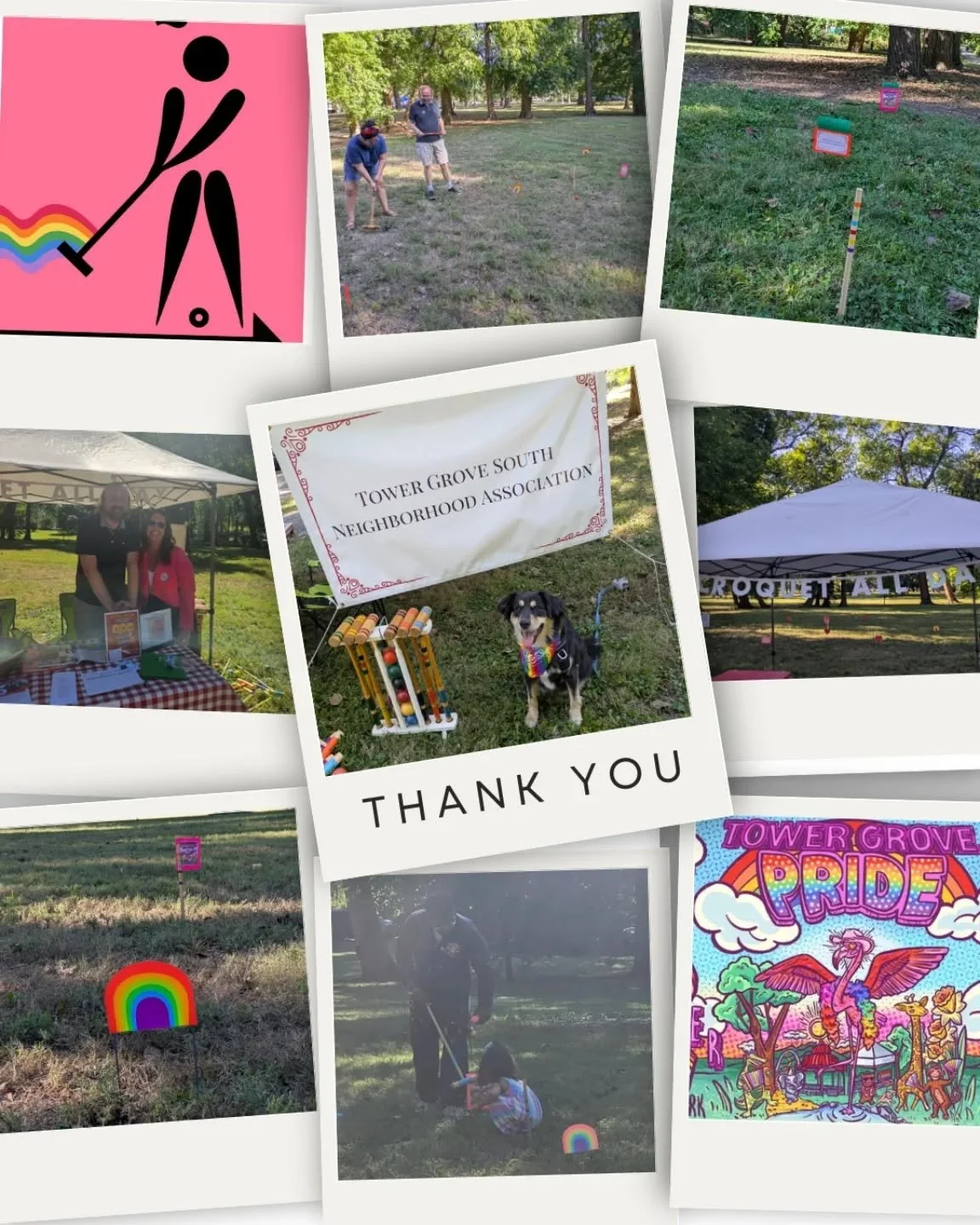 Thank you to everyone who visited us at @towergrovepride - we had a great time meeting you all! We hope to see you at future Tower Grove South Neighborhood association events!