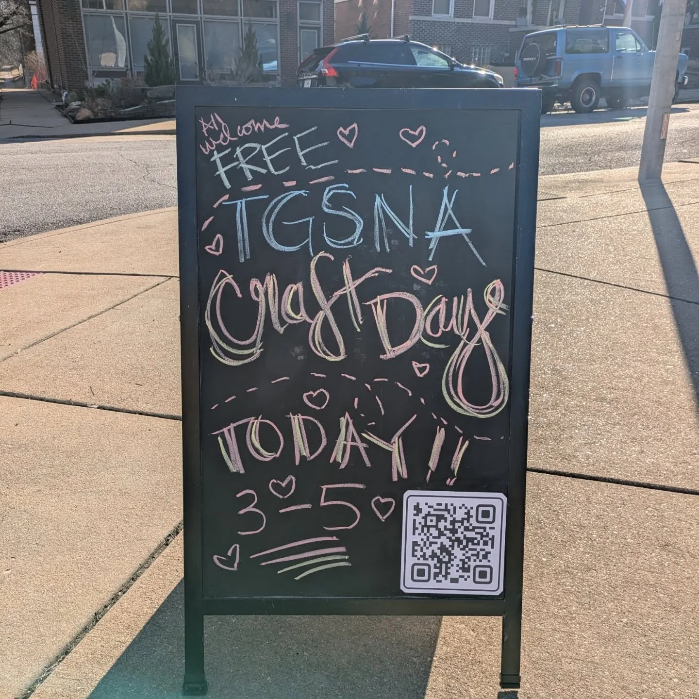 Stop by until 5 pm to check out the newly revamped Crafting Club! We have lots of treats for snacking. Bring your own craft or try out making paper flowers! All ages welcome (coloring is available for the kiddos)