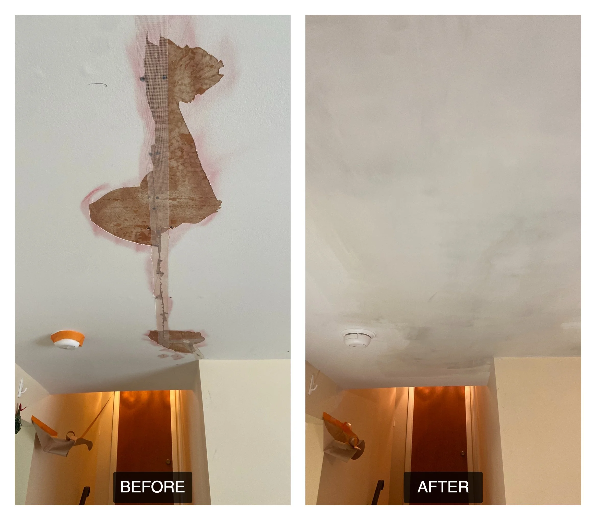 Drywall Ceiling Crack In Delaware County, PA