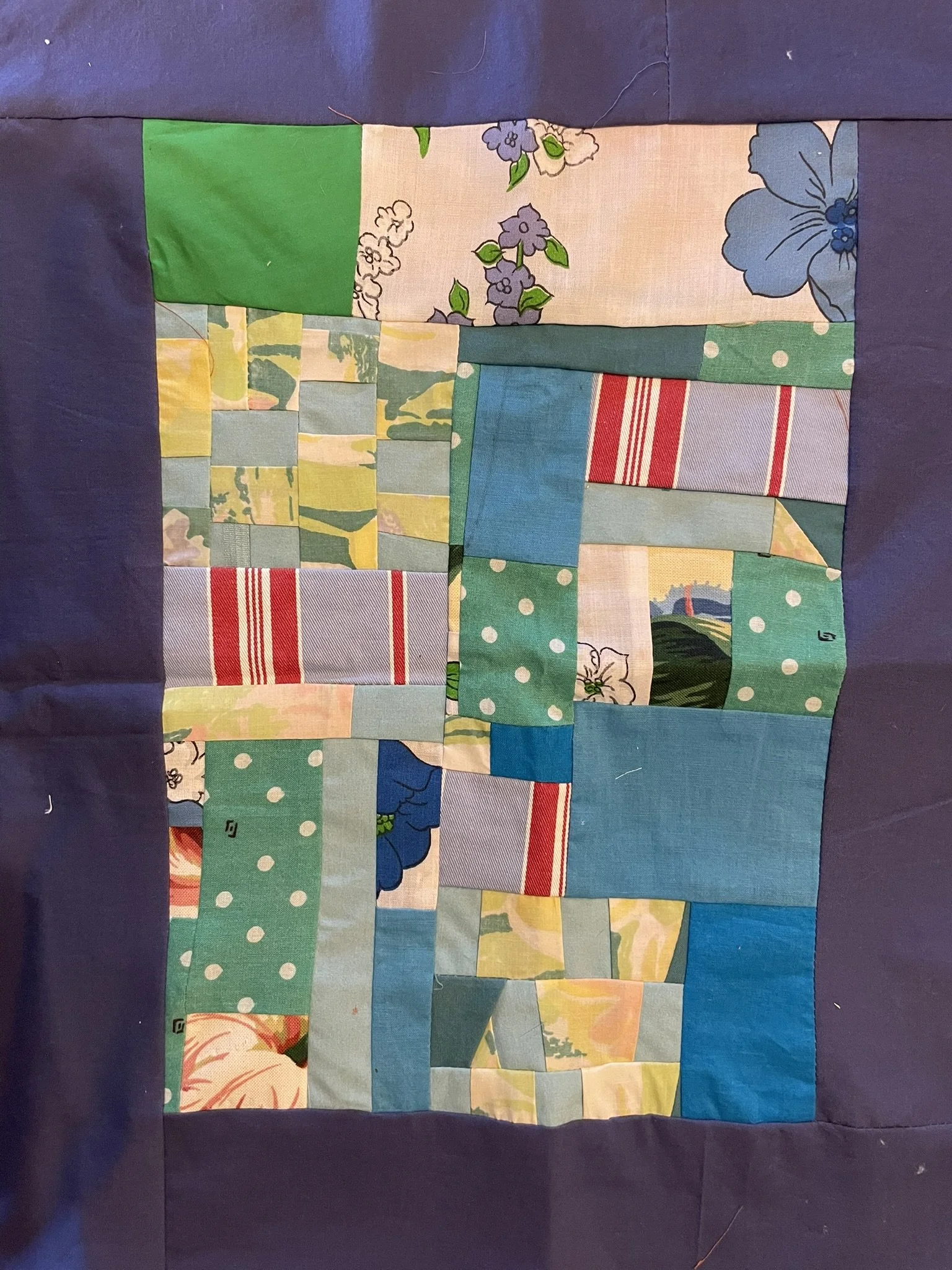 Introduction to Improvised Quilting: Place Mats at HCAC