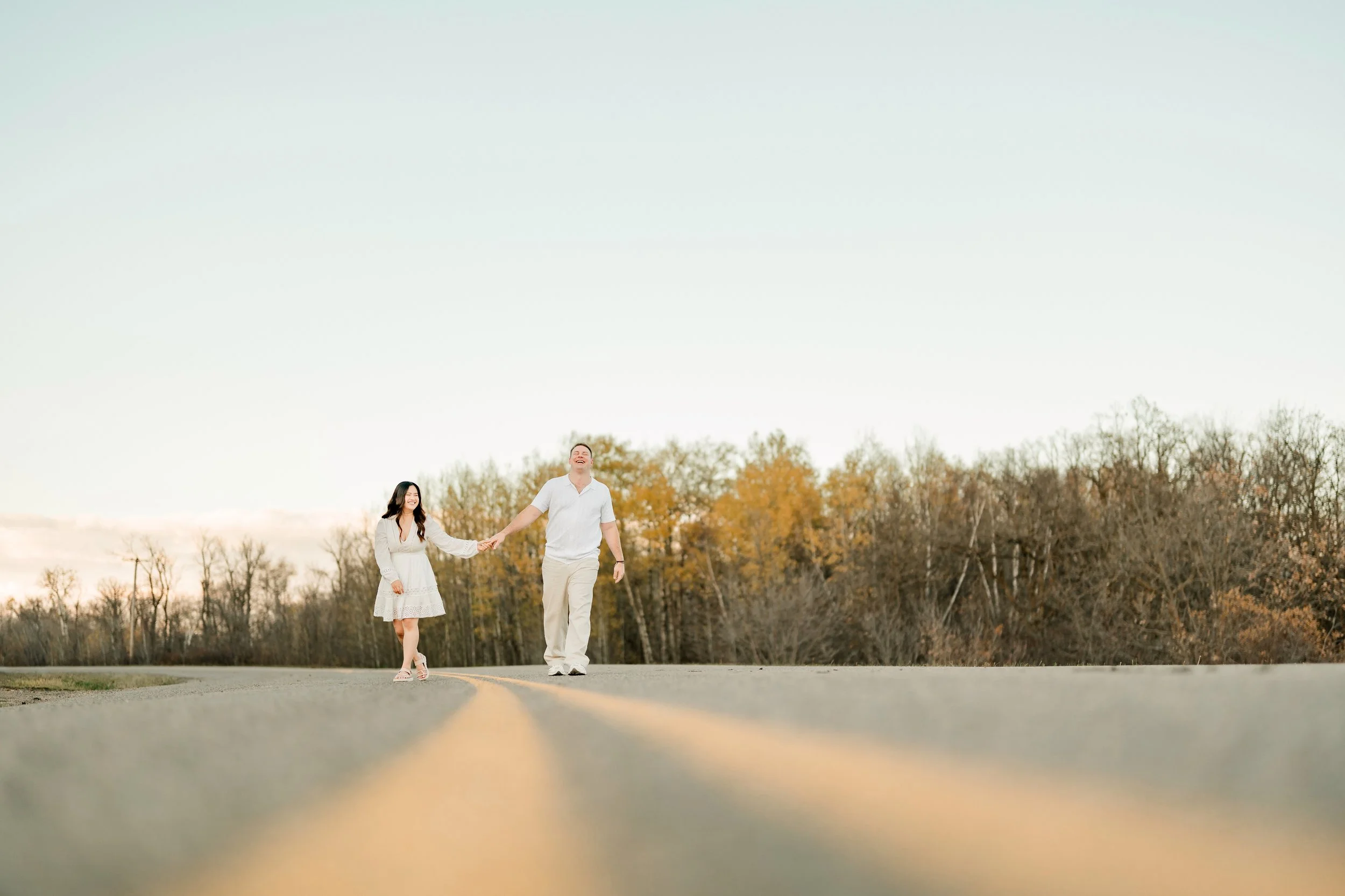 Alyssa &amp; Justin | Lake Metigoshe Engagement Session | Manitoba Engagement Photographers