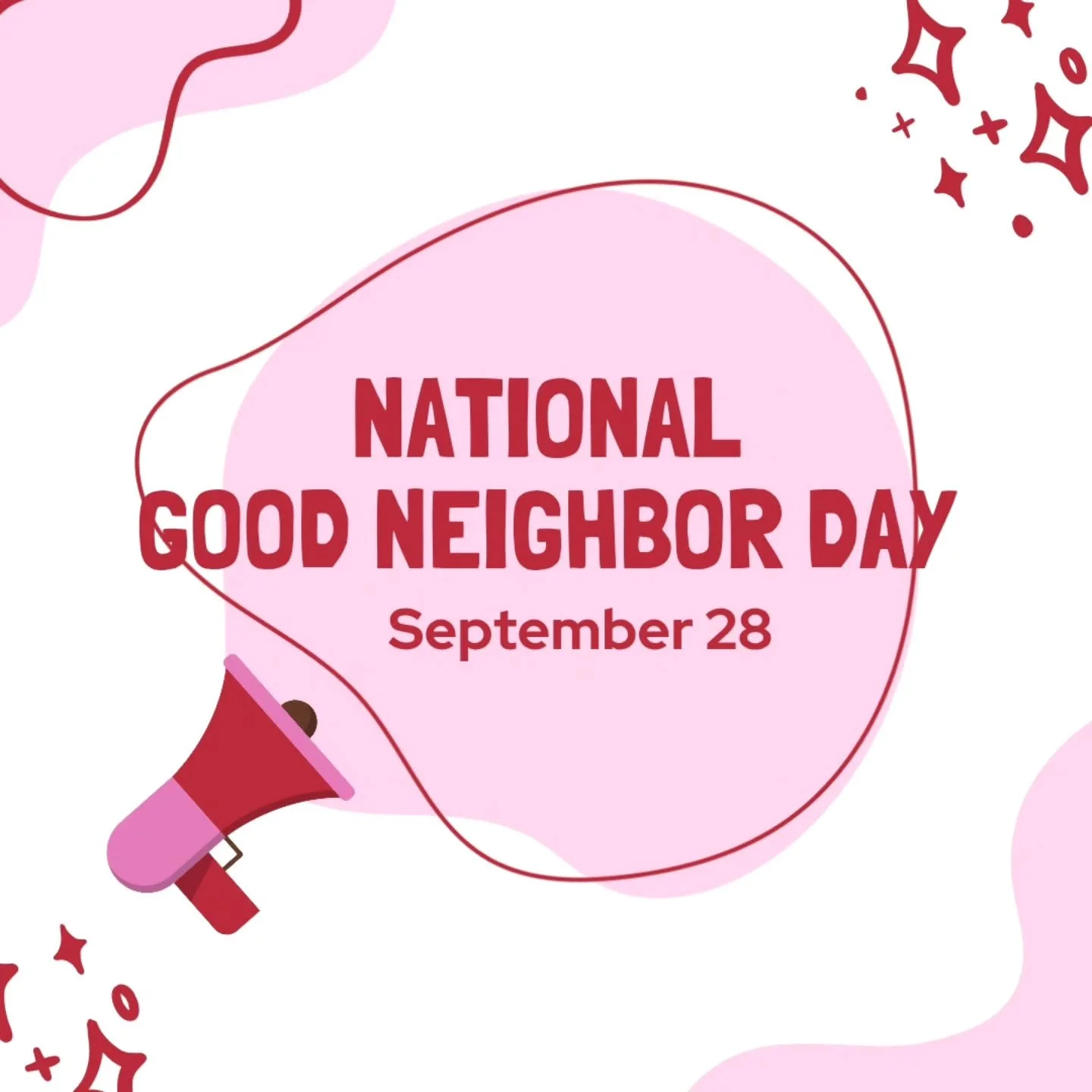 Strong neighborhoods are built with strong connections! Let's keep building those connections on Good Neighbor Day and every day, Grandview!